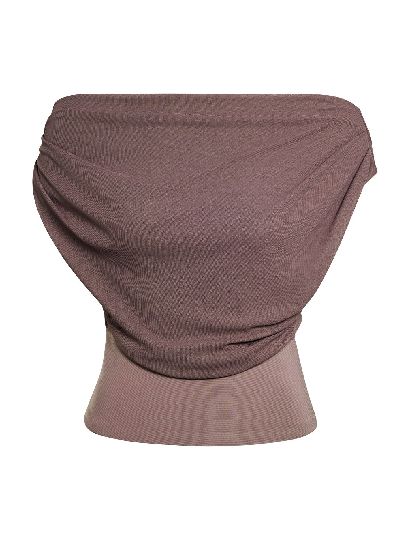 Kenna Tipped Mesh Top Plum Truffle_mannequin