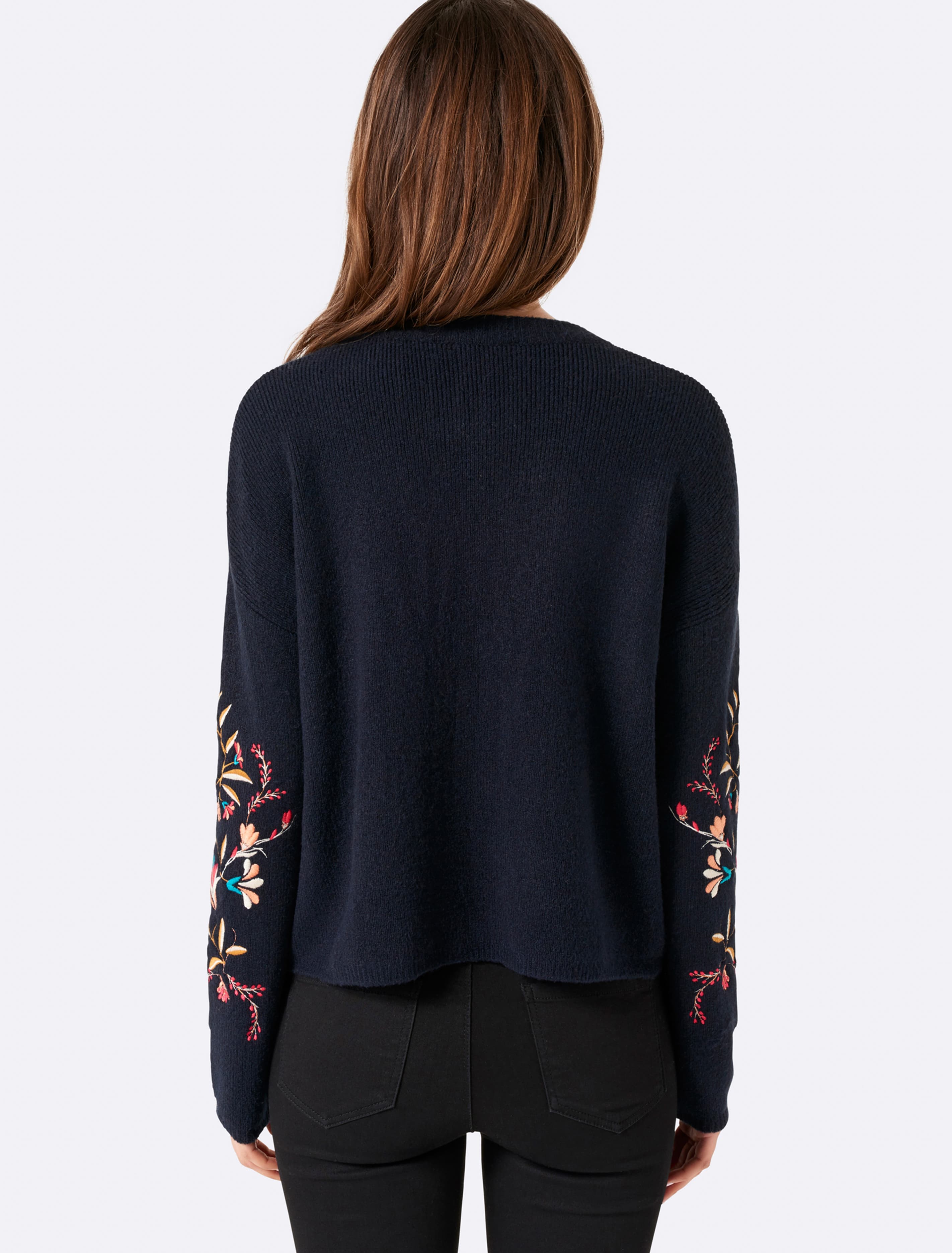 Bronte Embroidered Jumper Navy