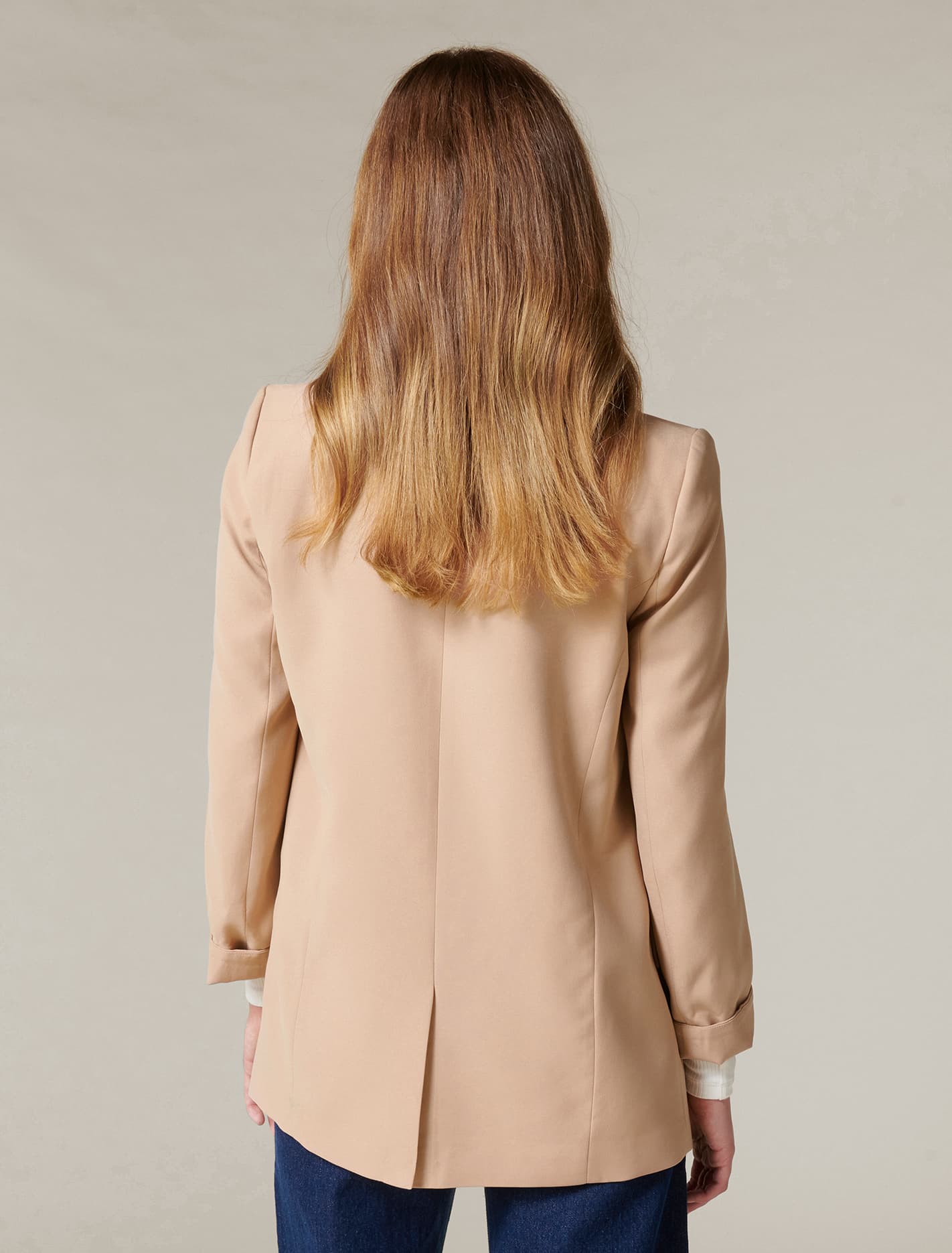 Ava BF Blazer Camel
