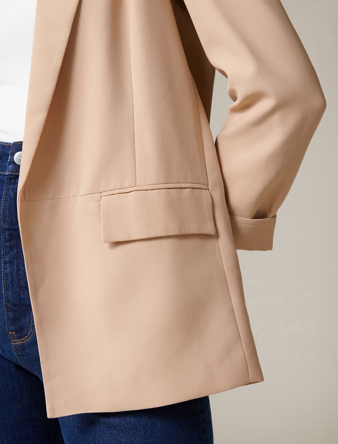 Ava BF Blazer Camel