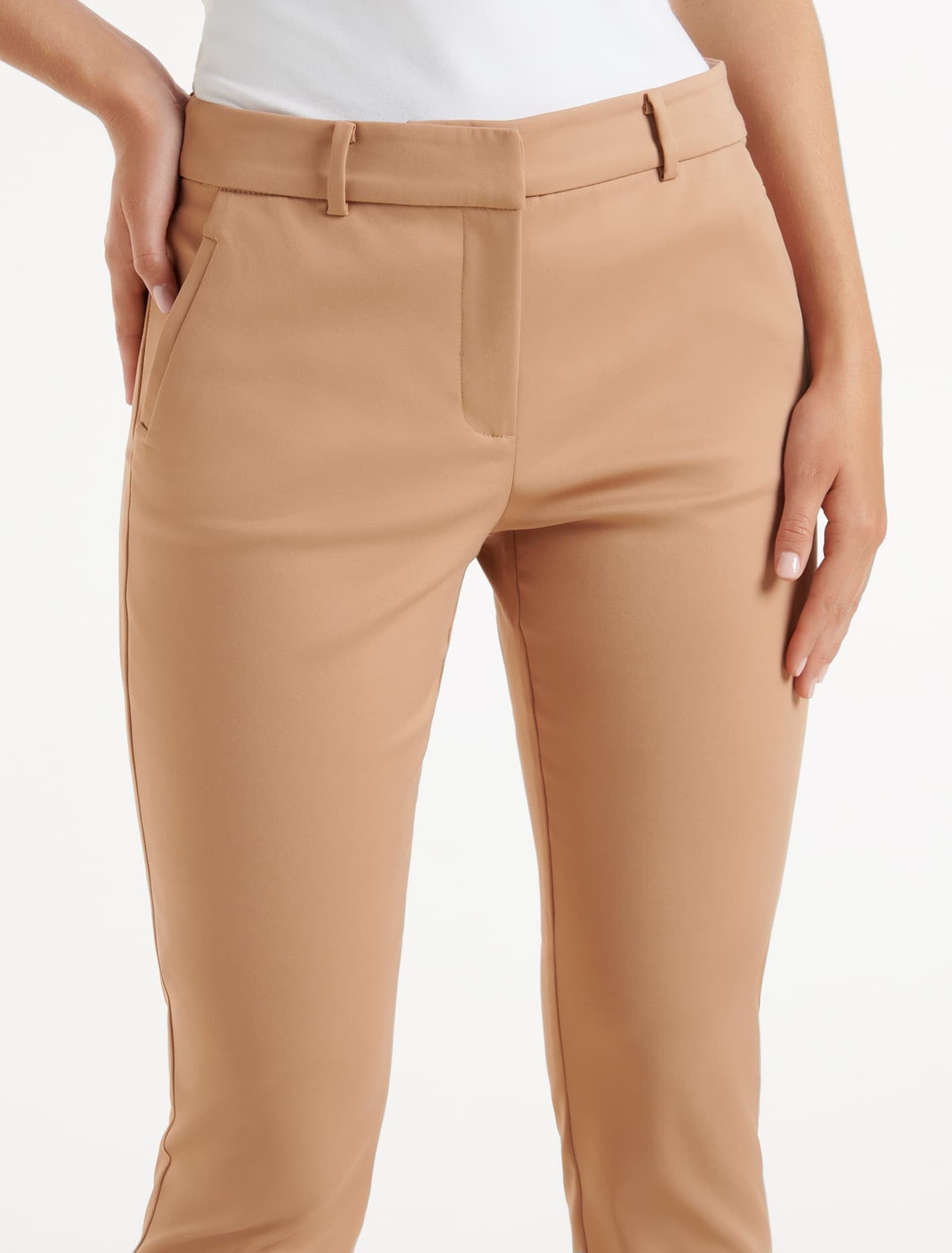 Grace 7/8th Slim Pants Tawny Brown