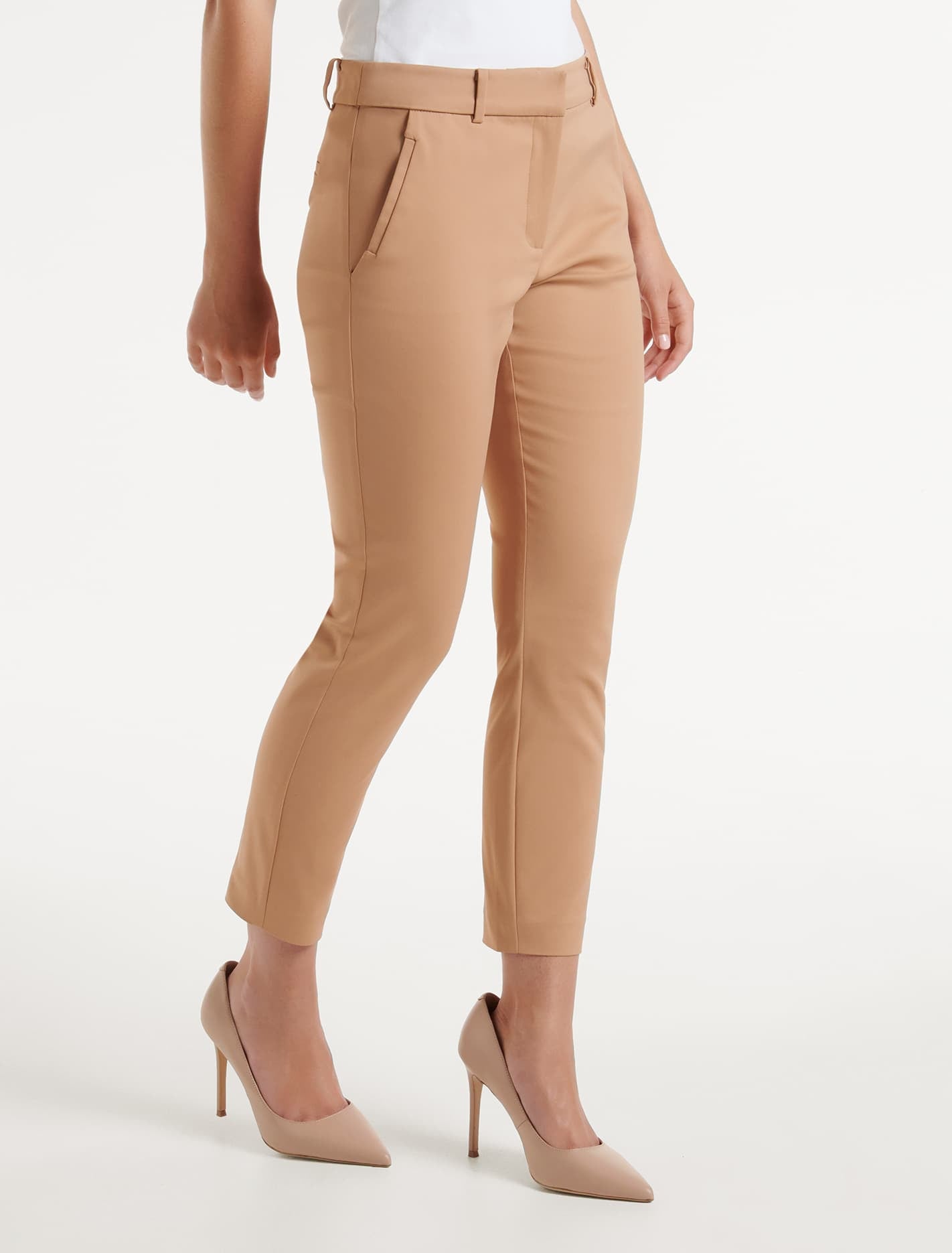 Grace 7/8th Slim Pants Tawny Brown