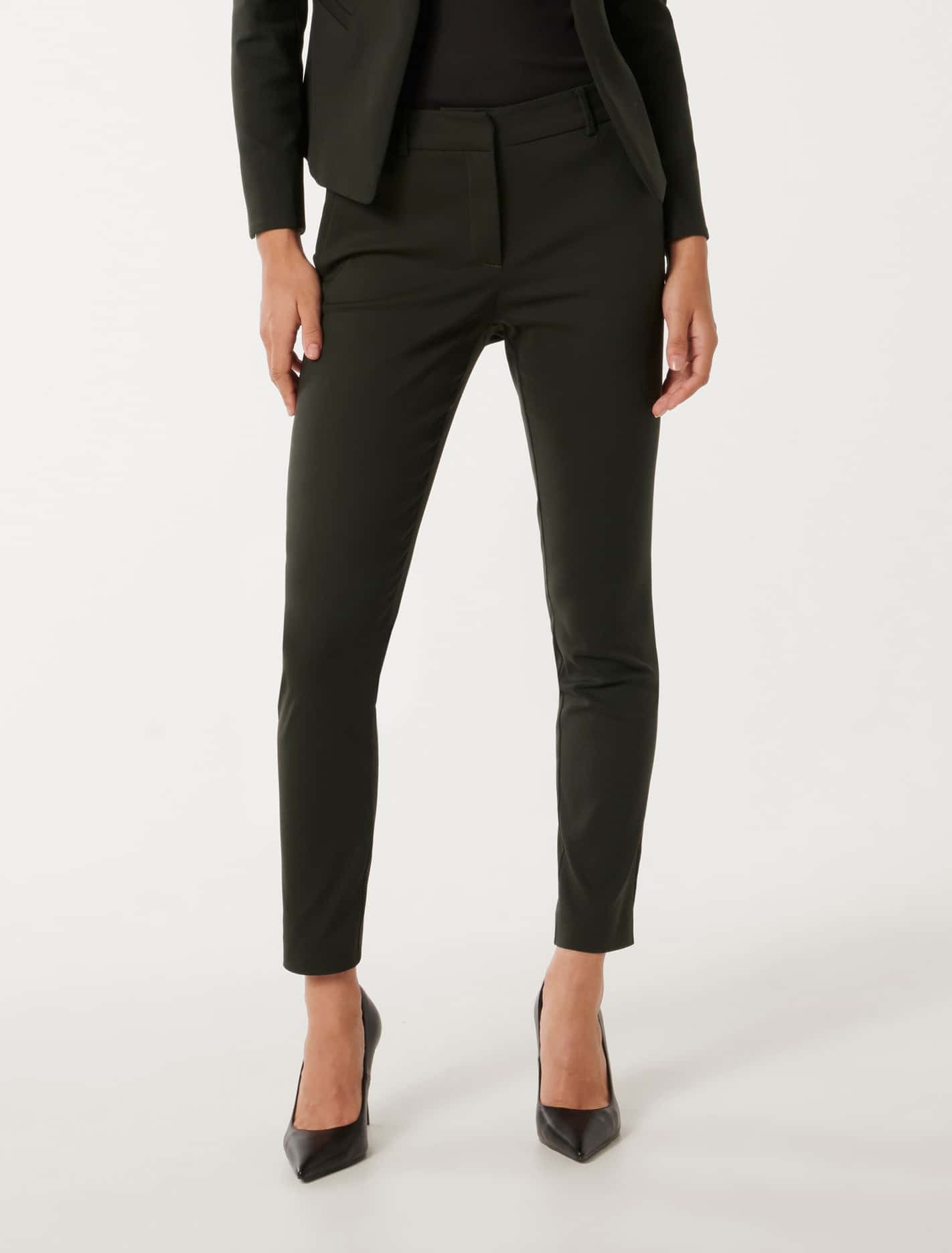 Grace 7/8th Slim Pants Pine Suit