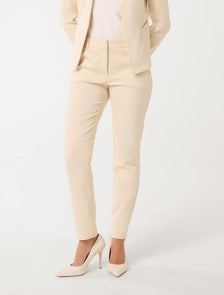 Grace 7/8th Slim Pants Vanilla Suit