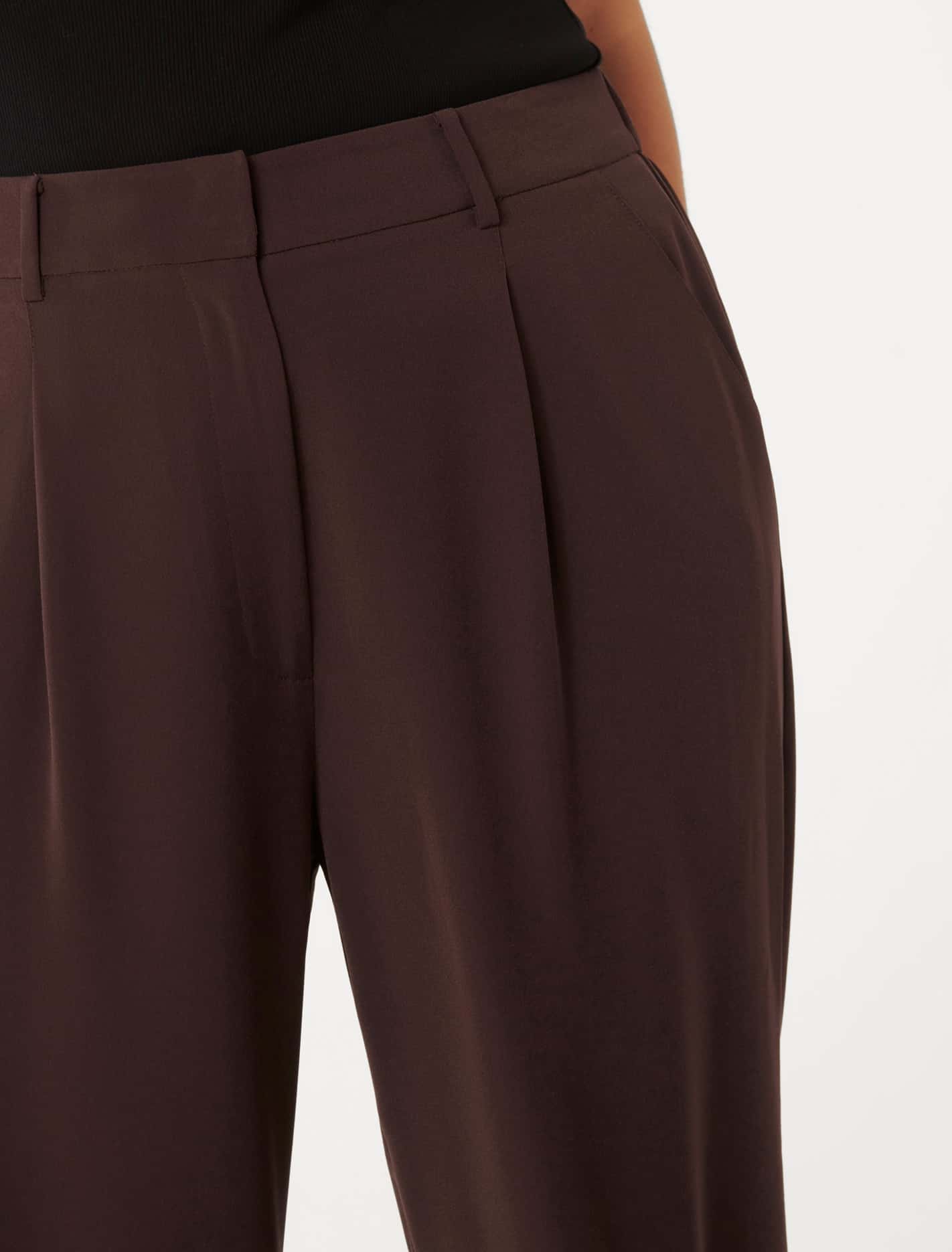 Primrose Curve High Waisted Pant Chocolate