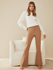 Florence Flare Pants Camel