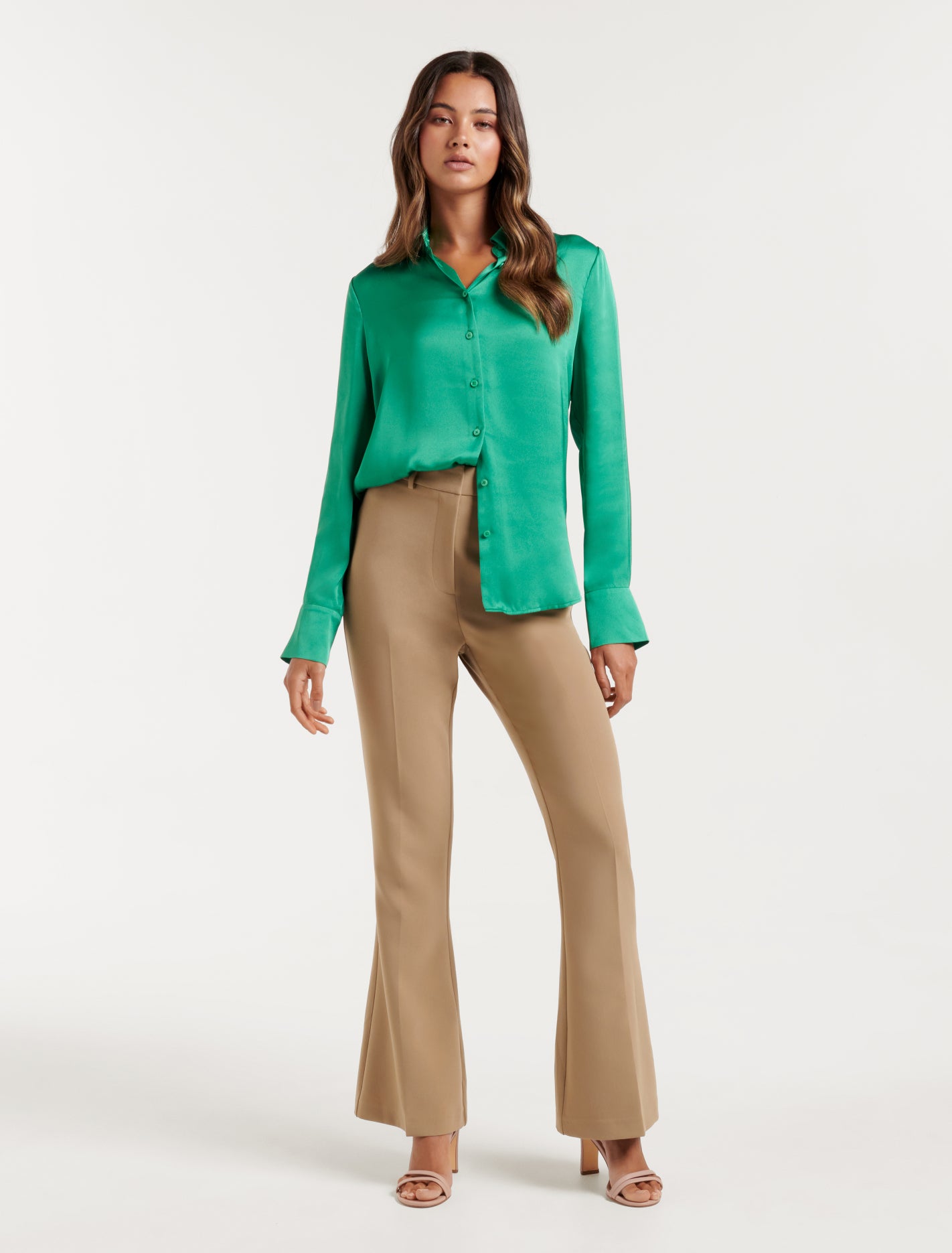 Florence Flare Pants Camel