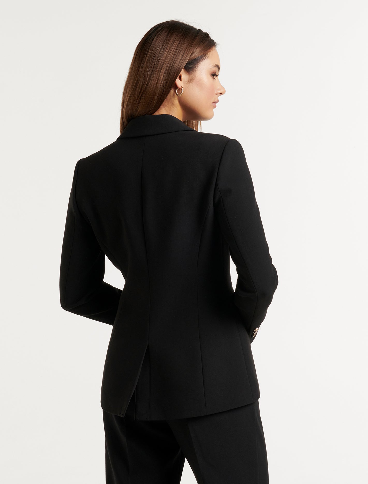 Chloe Military Blazer Black