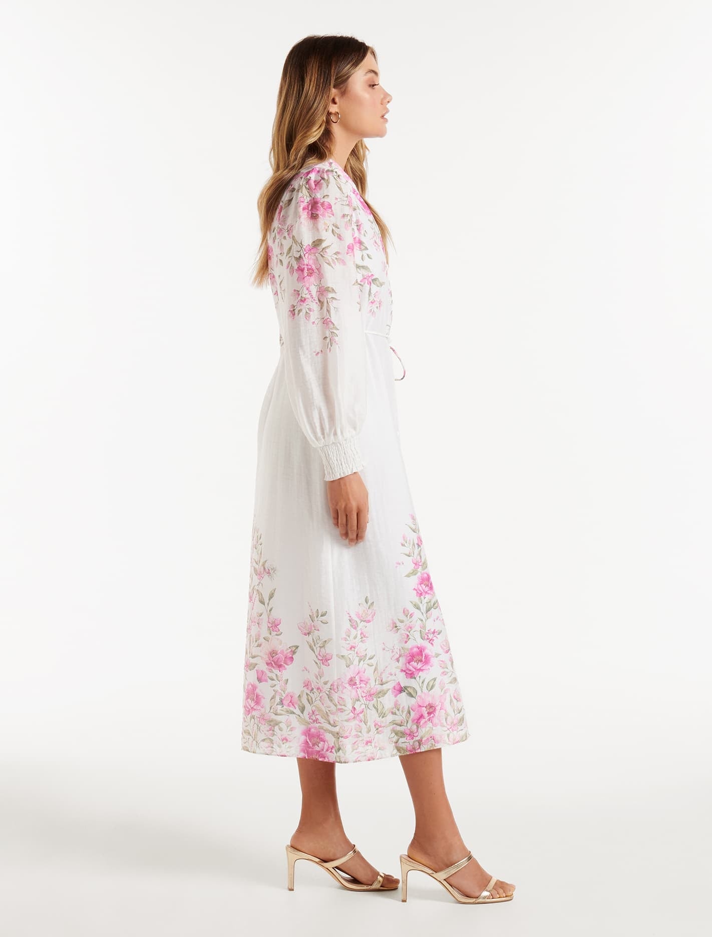 Olympia Printed Shirt Dress Olympia Floral