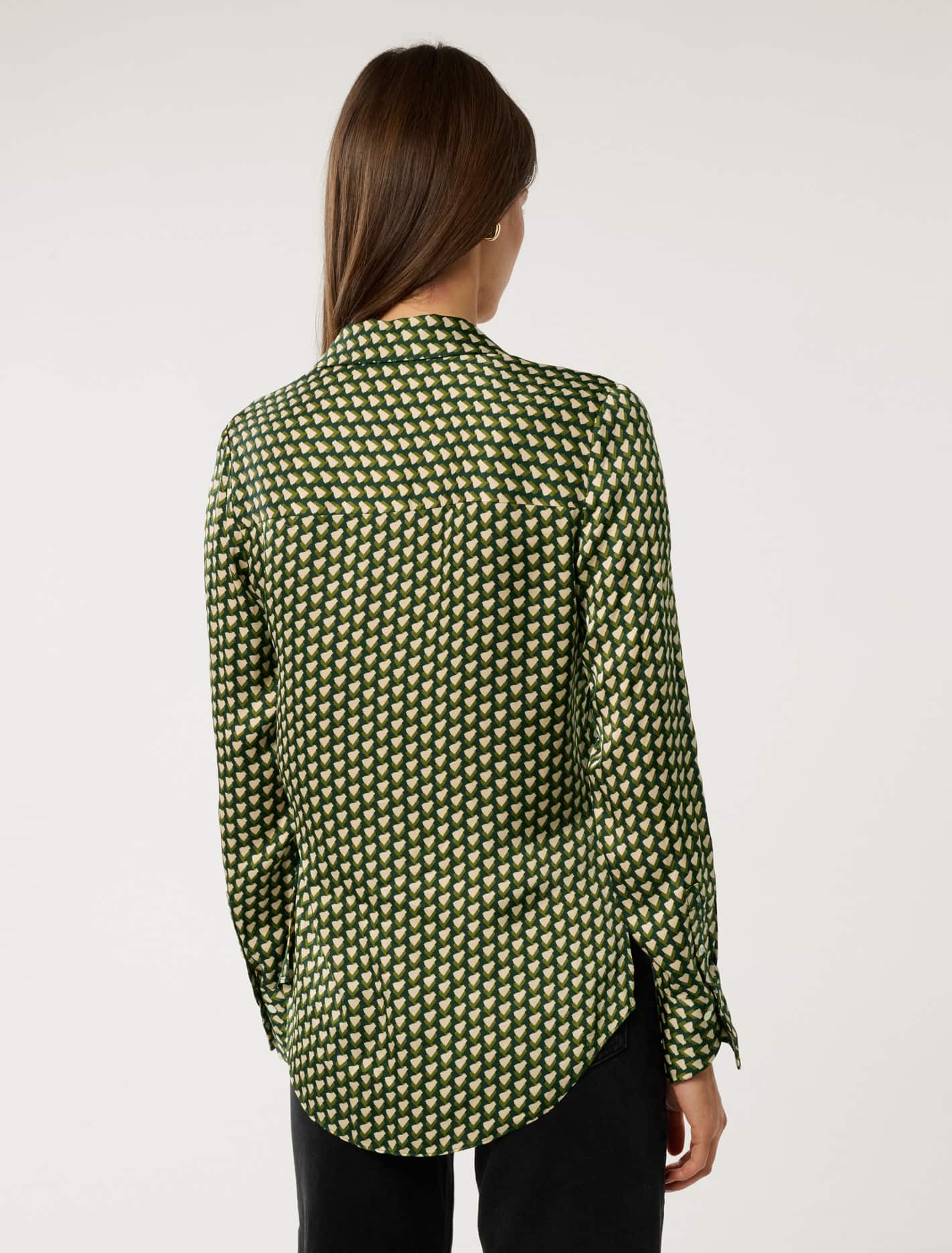 Harvey Satin Shirt Murphy Geo