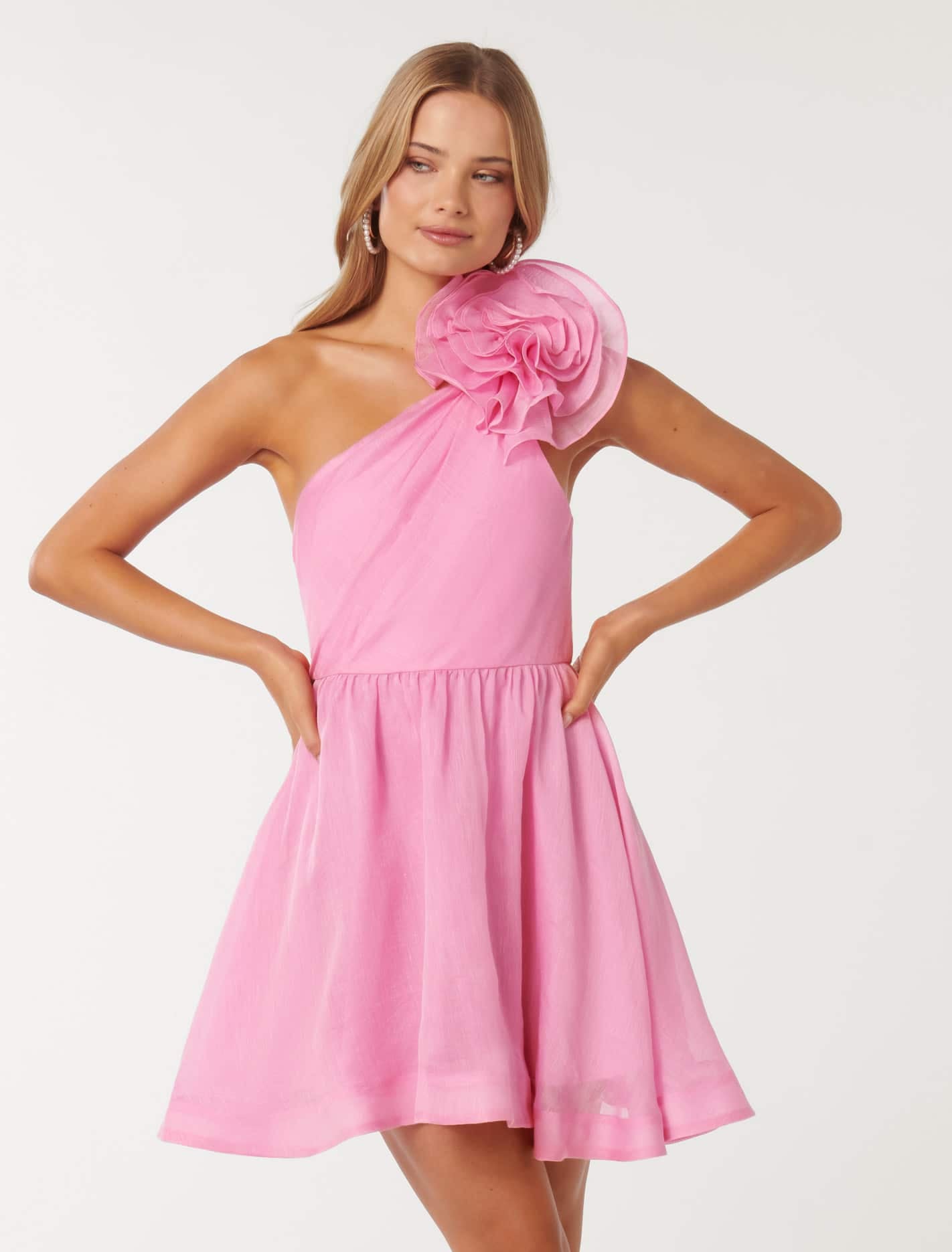 Gigi Silk Rosette Mini Candy Floss