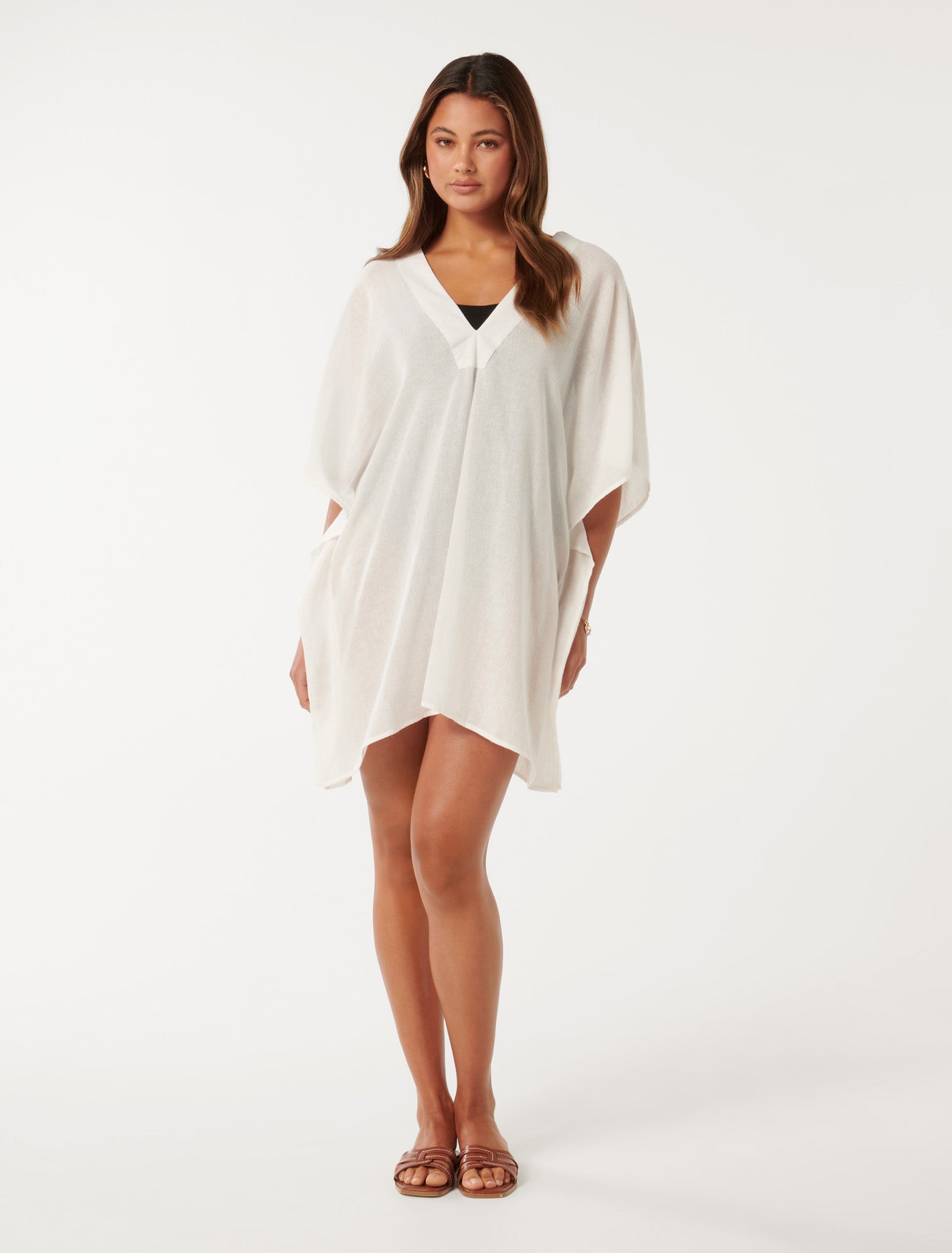 Mallory Kimono White