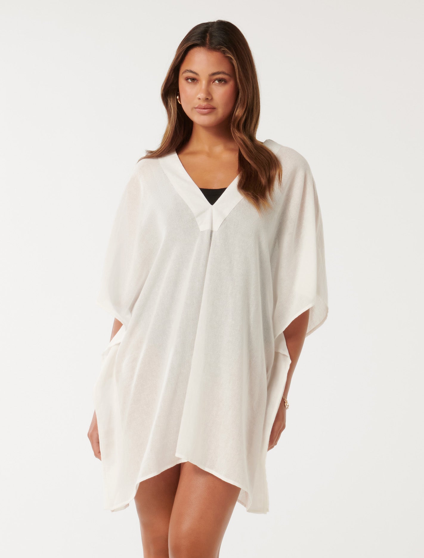 Mallory Kimono White
