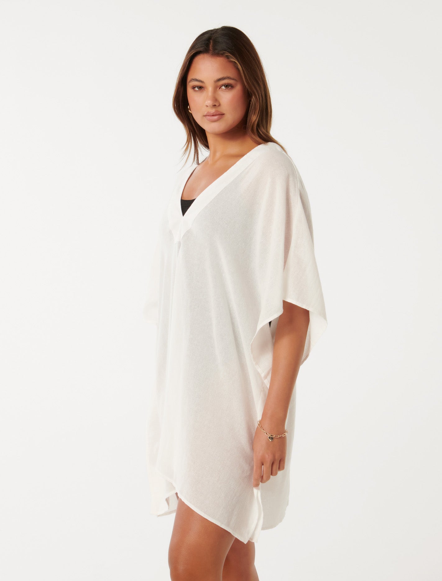 Mallory Kimono White