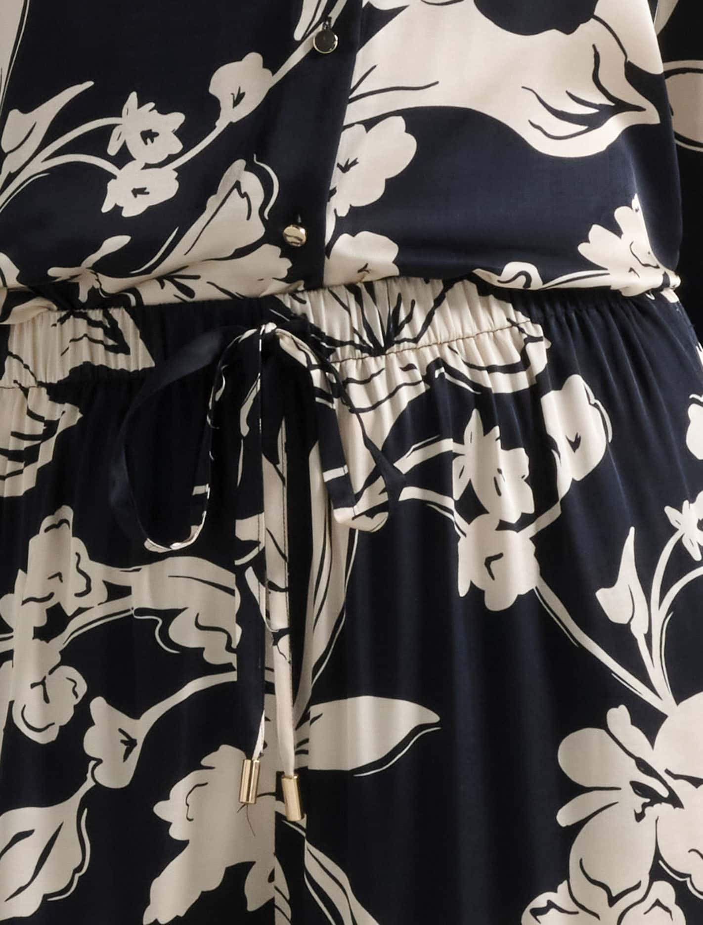 Serena Satin Pants Hyland Floral Co-ord