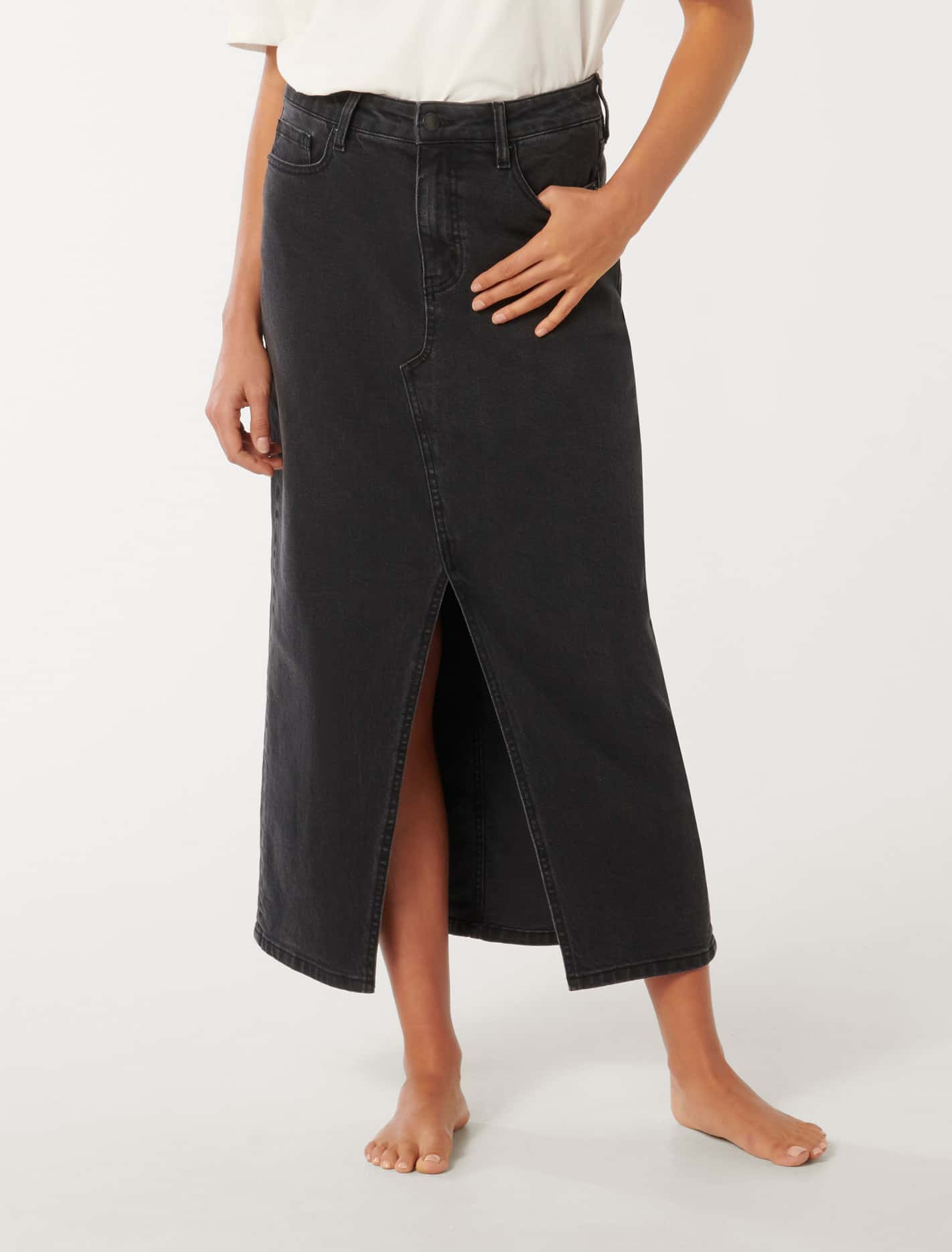 Marion Midaxi Skirt Black