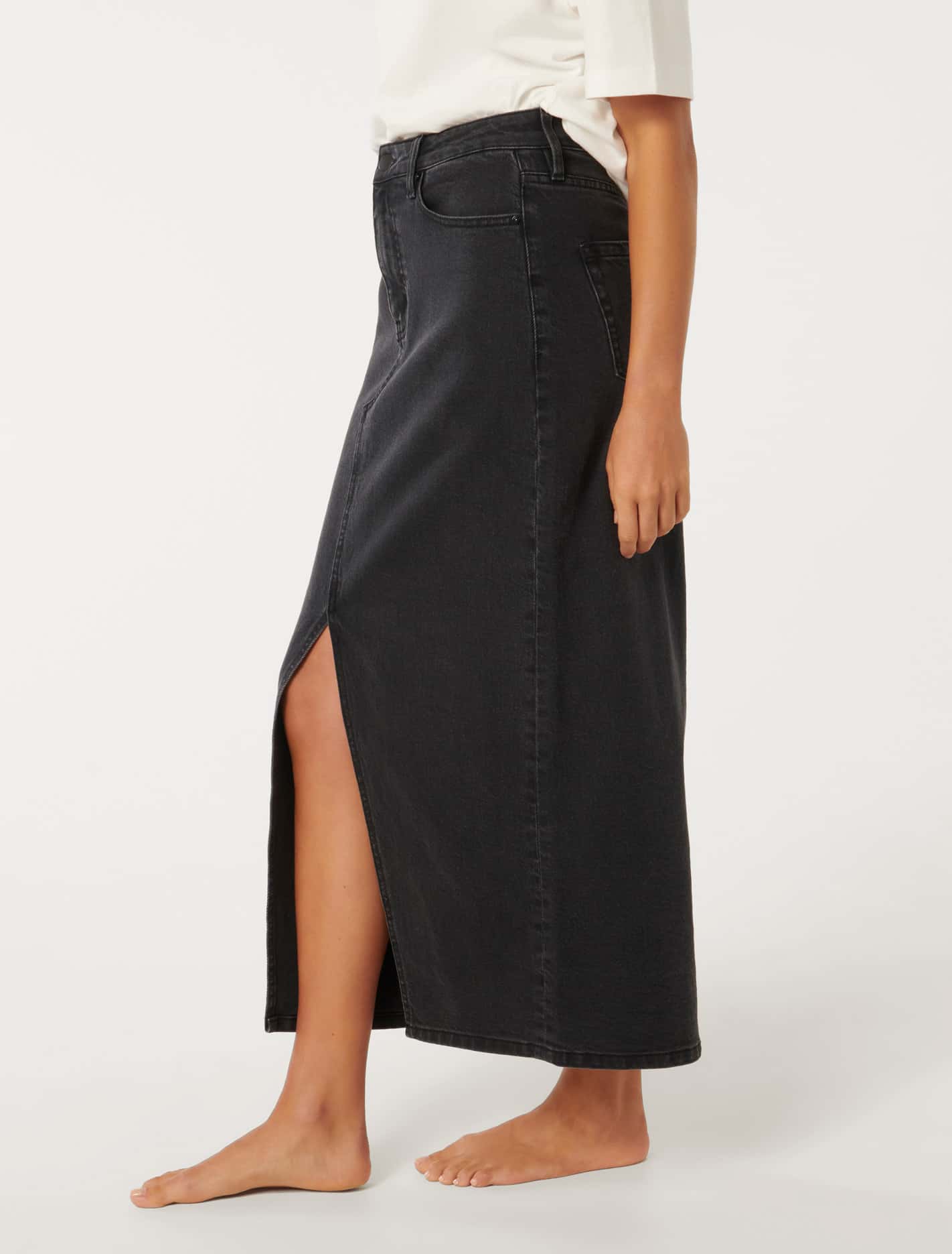 Marion Midaxi Skirt Black