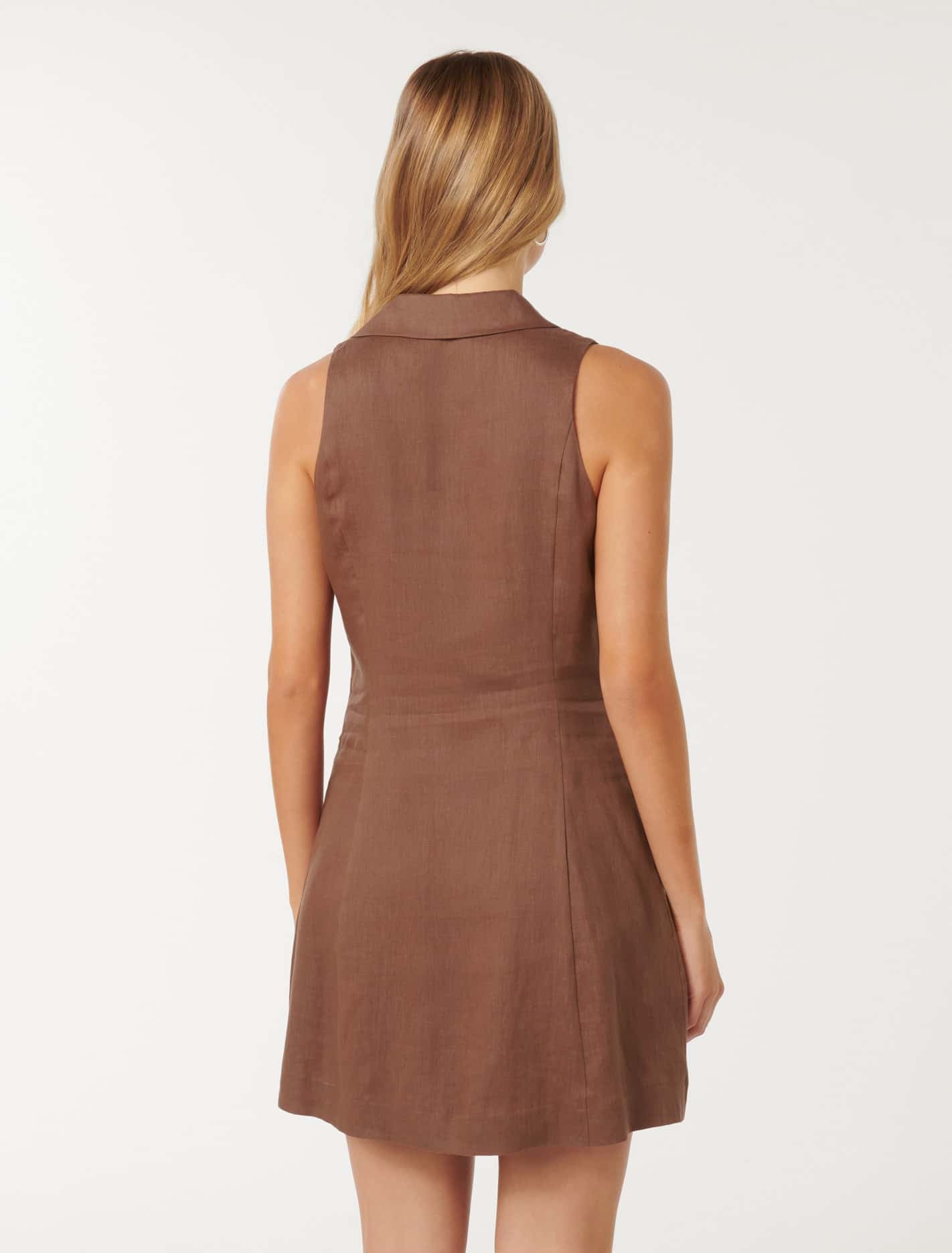 Aletta Button Front Mini Earth