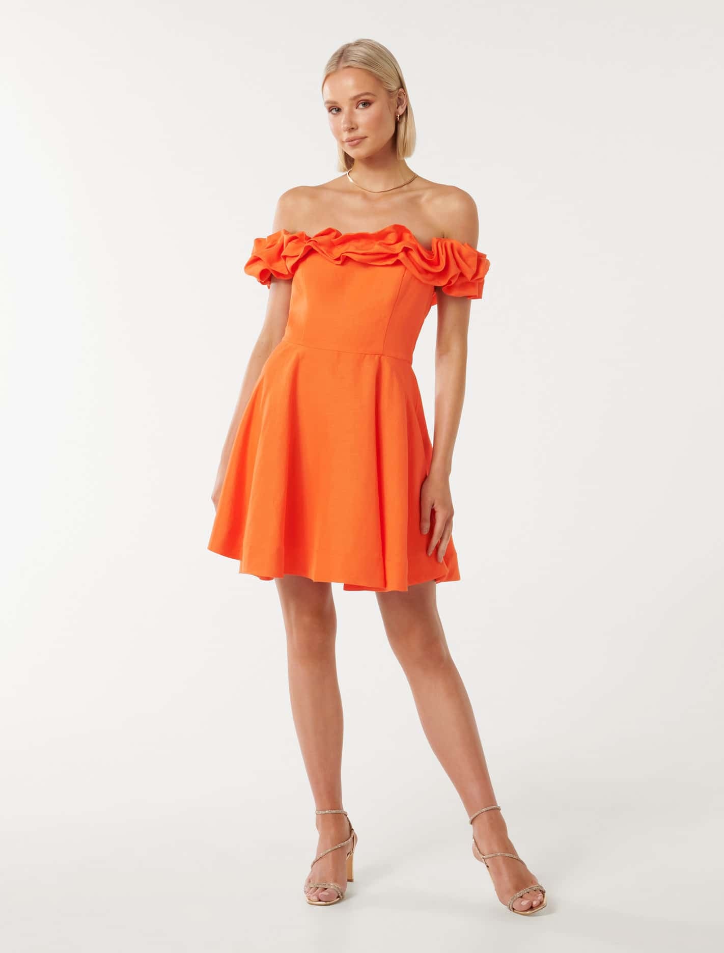 Rosie Off Shoulder Mini Firecracker