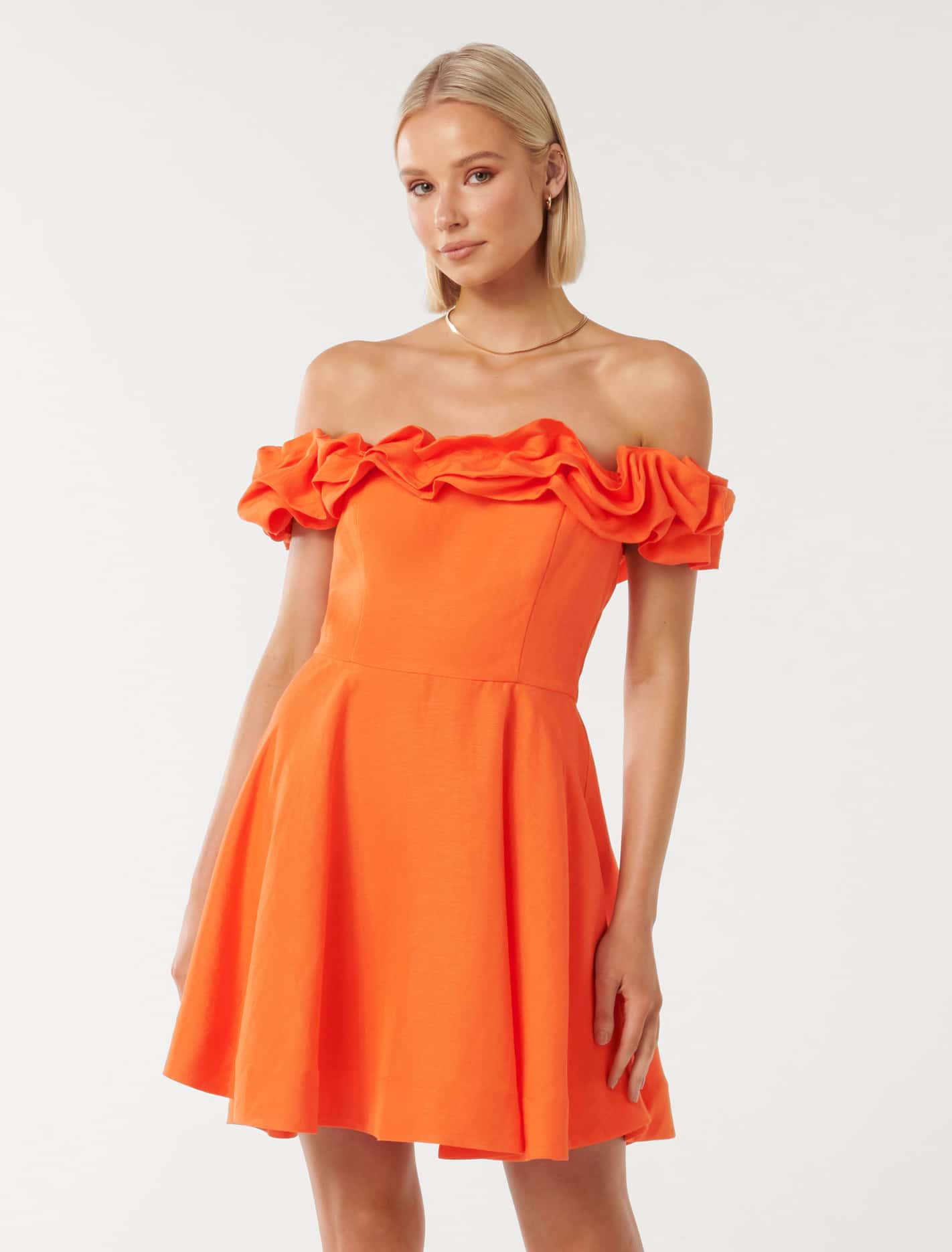 Rosie Off Shoulder Mini Firecracker
