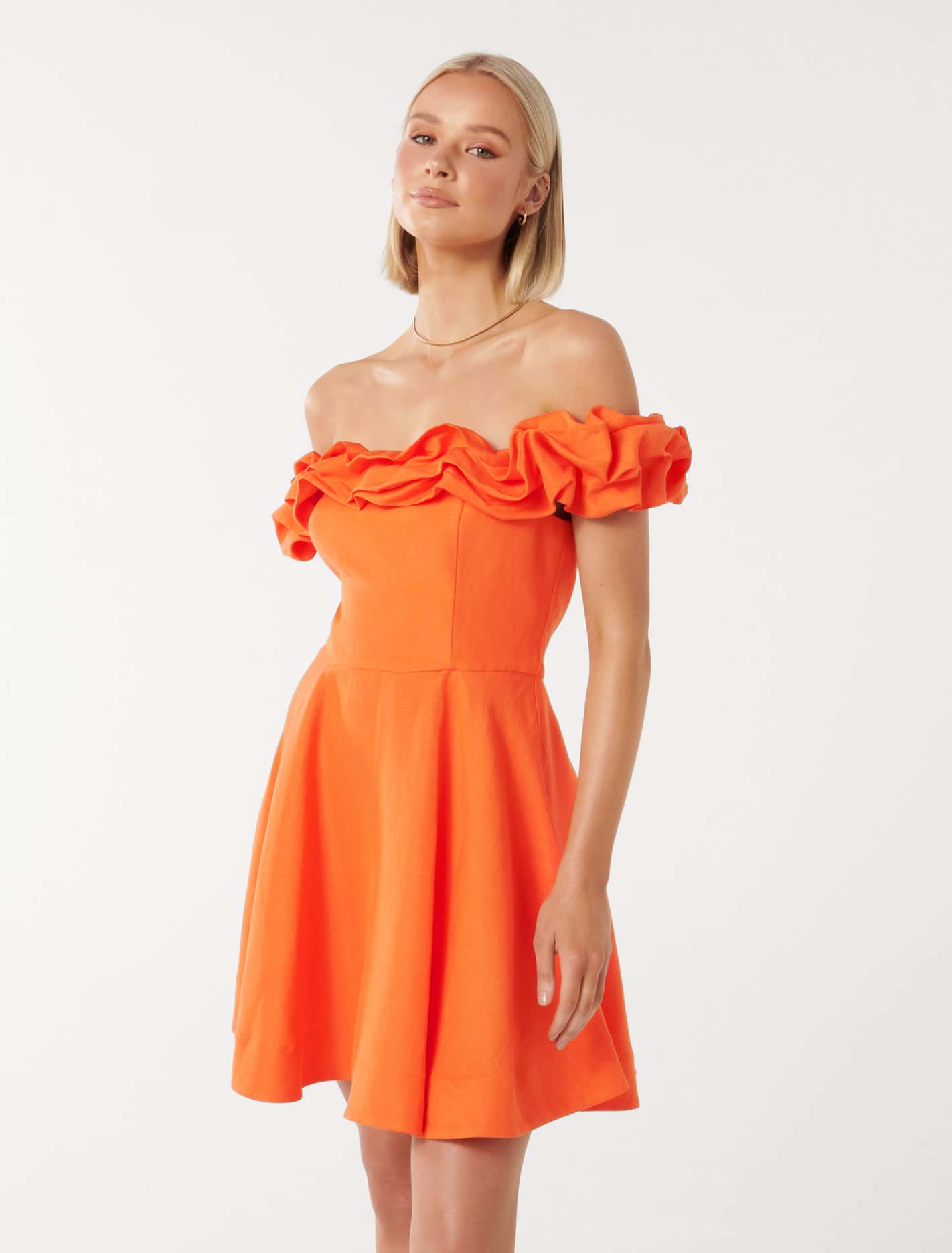 Rosie Off Shoulder Mini Firecracker
