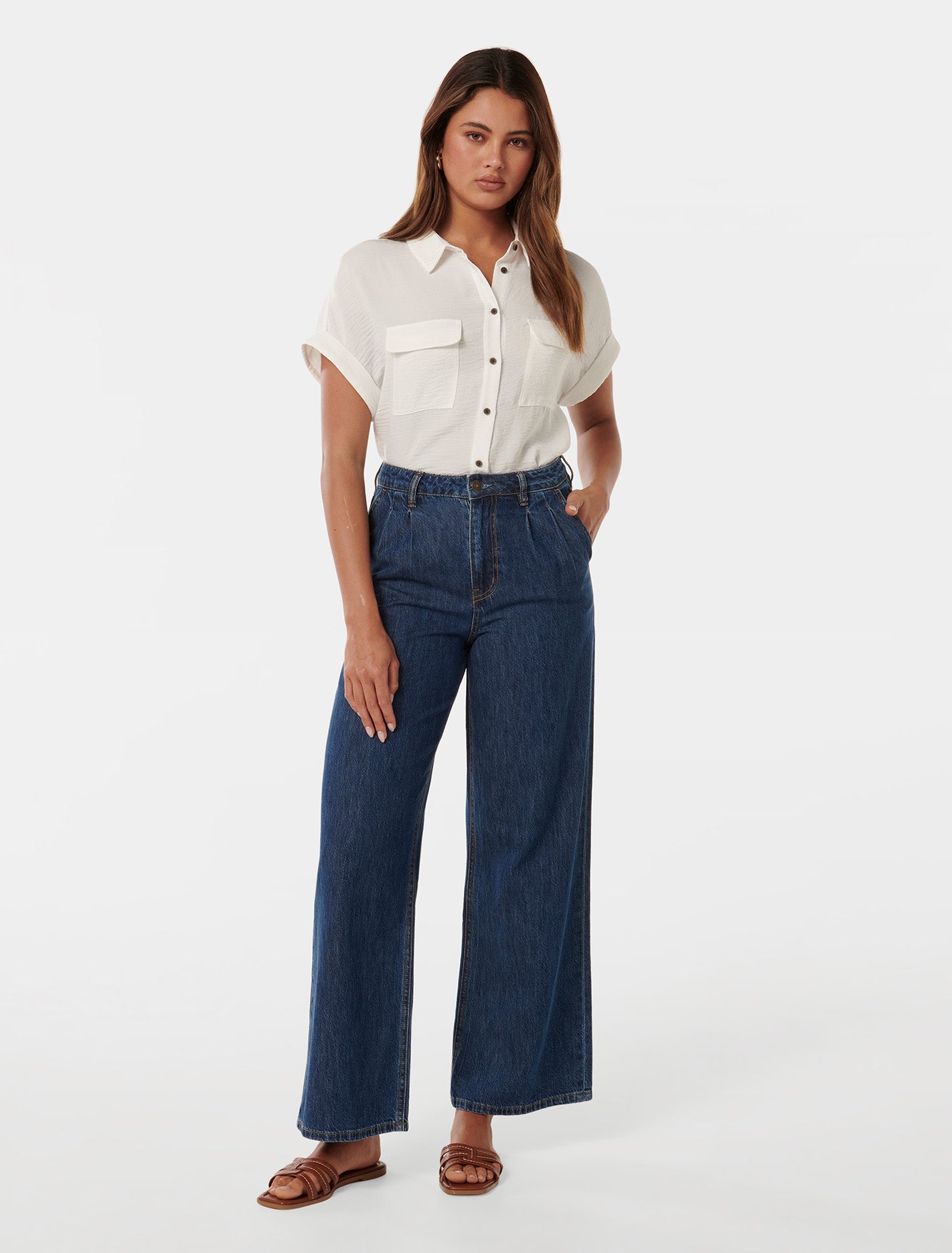 Sawyer Short Sleeve Shirt Porcelain