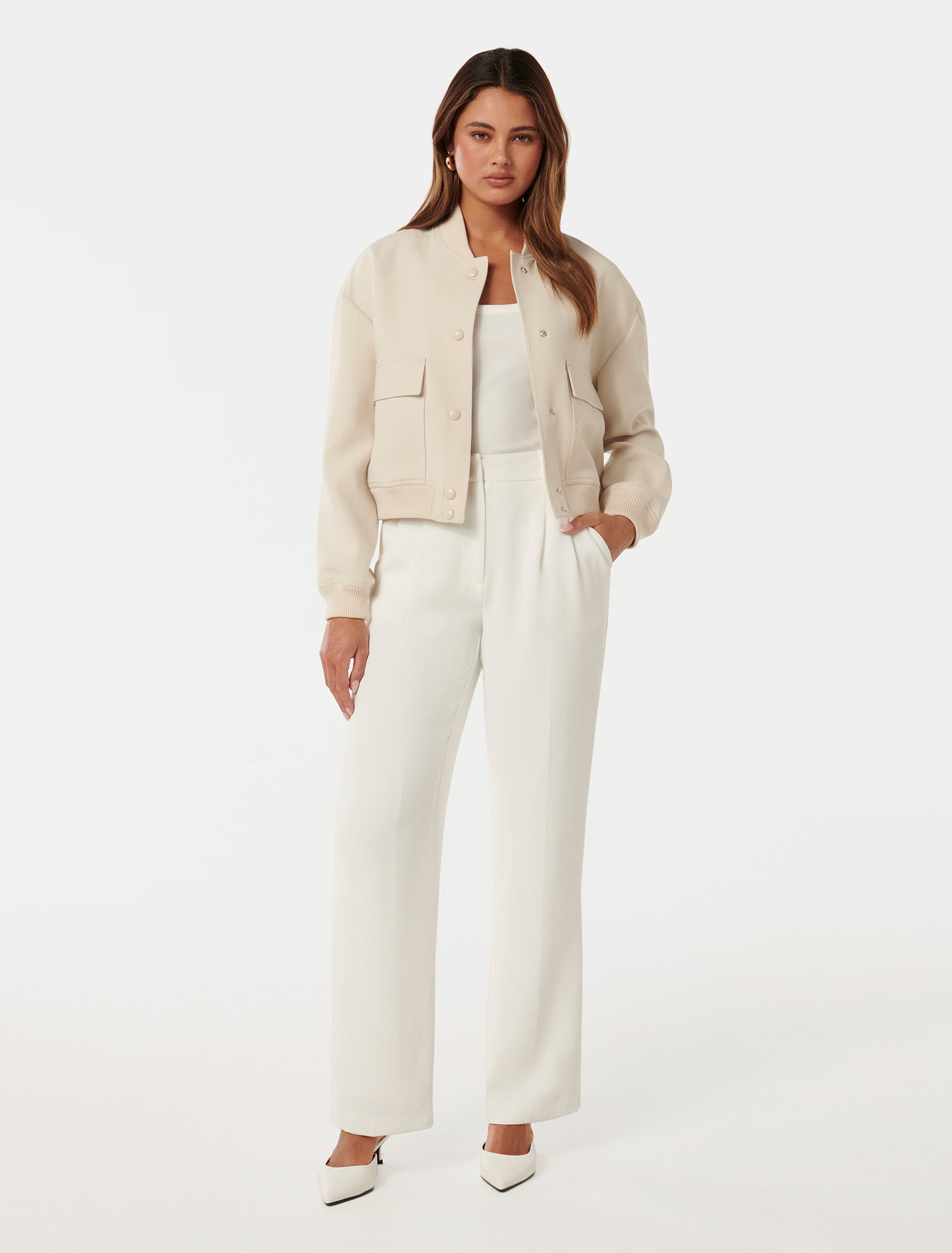 Miranda Bomber Jacket Milk
