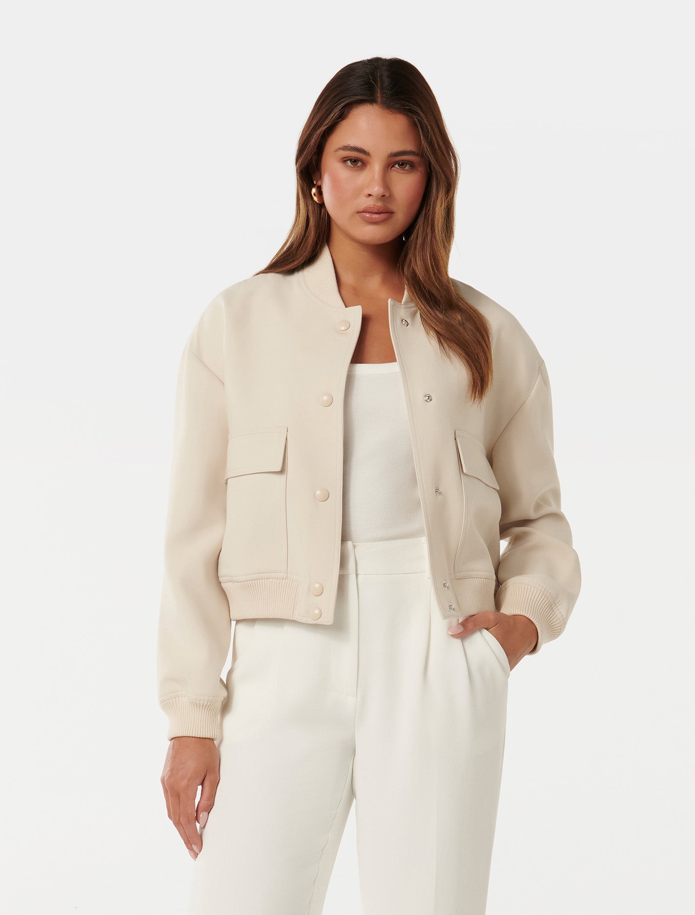 Miranda Bomber Jacket Milk