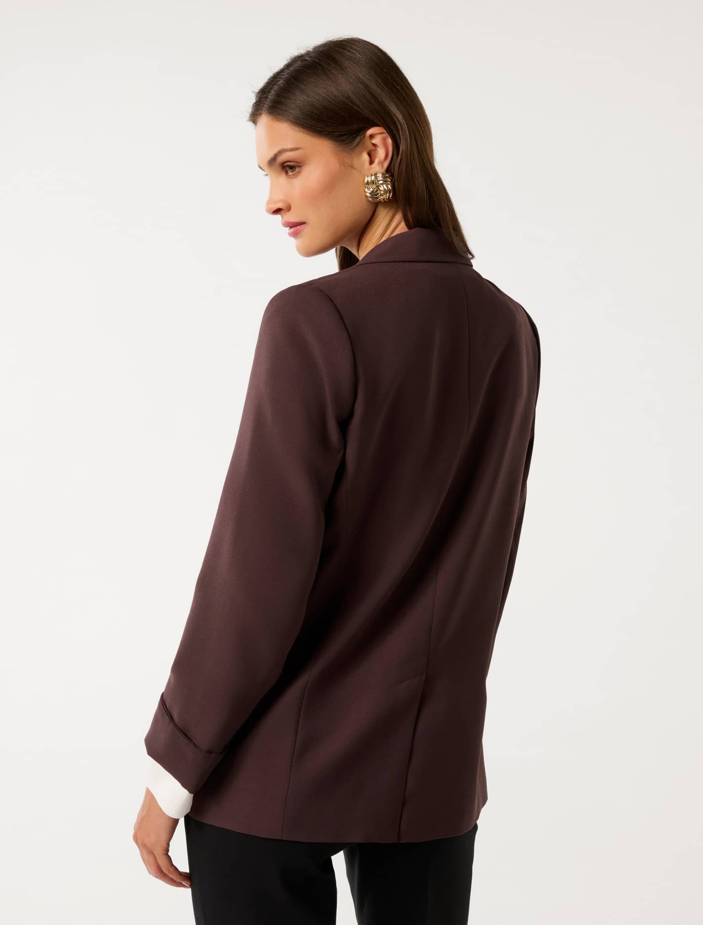 Mason Boyfriend Blazer Espresso