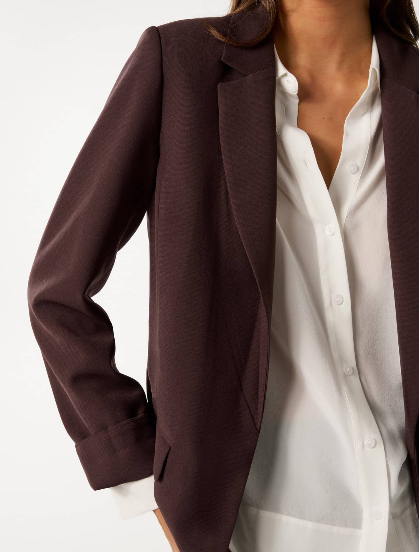 Mason Boyfriend Blazer Espresso