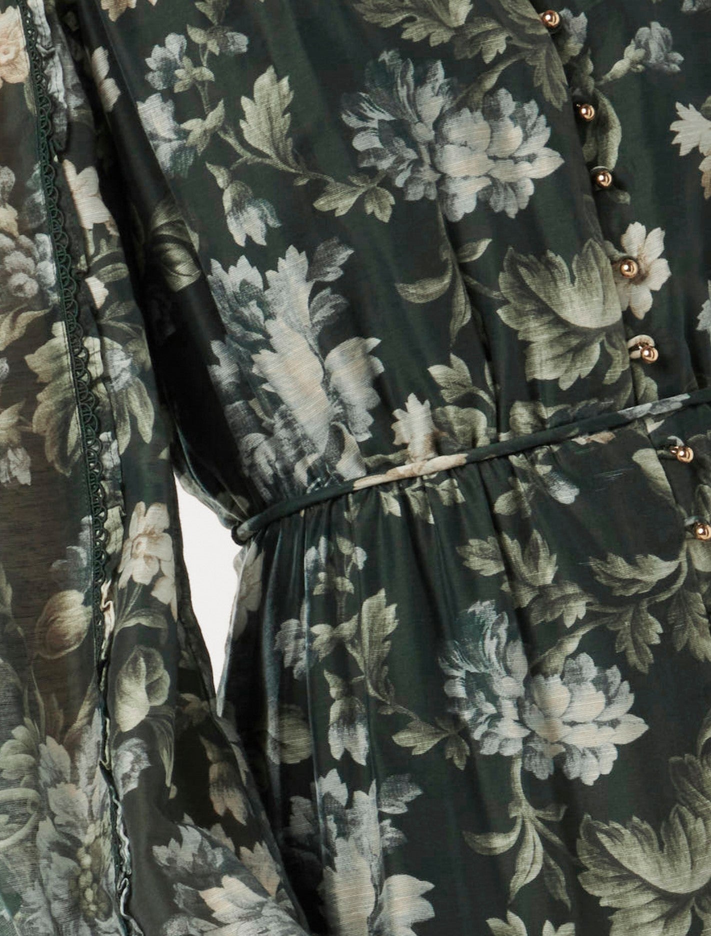 Jessie Button Down Midi Kinsley Floral