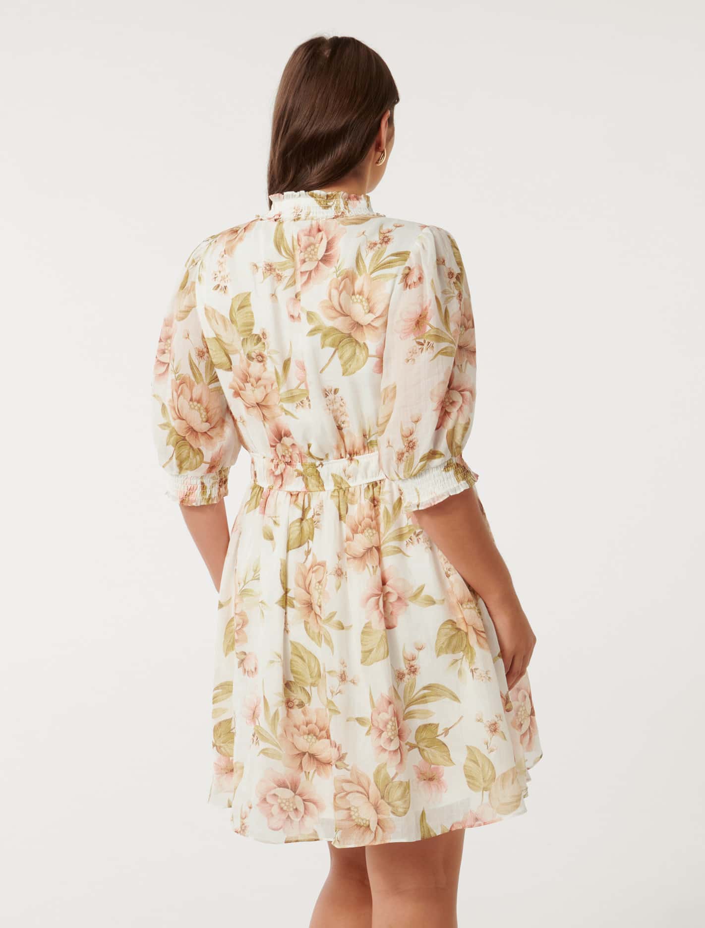 Shayla Curve Cuff Detail Mini Light Luna Floral