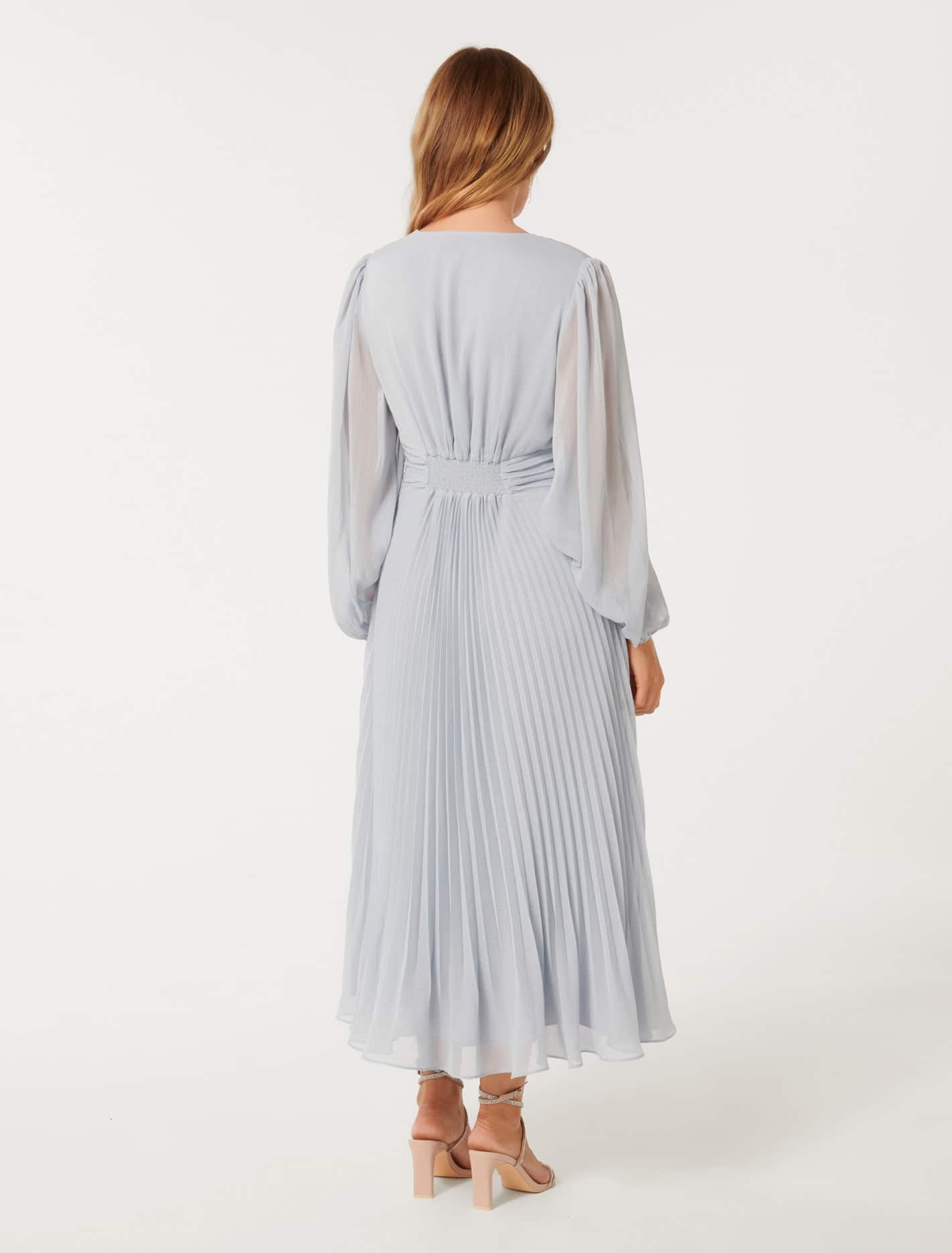 Rosalina Petite Ring Front Midi Sweet Blue