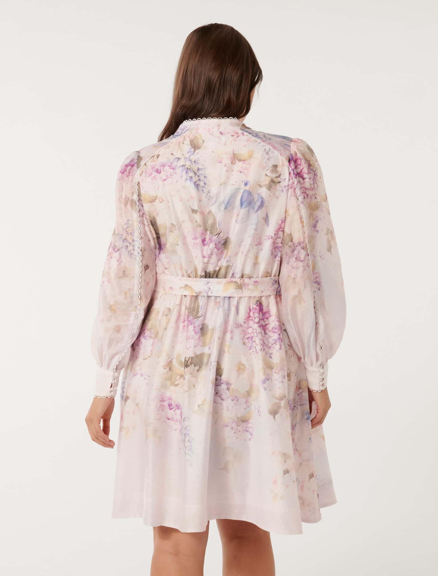 Vienna Curve Trim Skater Warrantina Floral