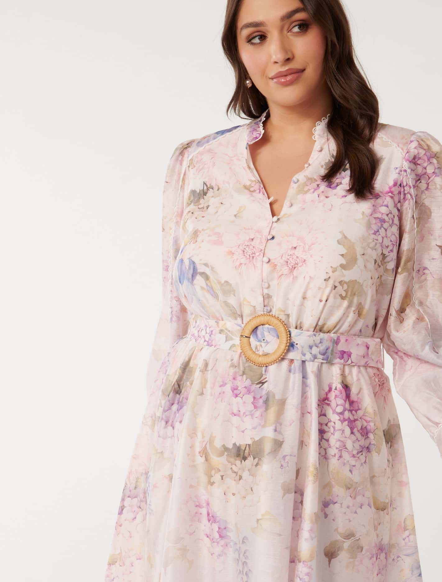 Vienna Curve Trim Skater Warrantina Floral