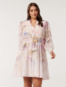 Vienna Curve Trim Skater Warrantina Floral