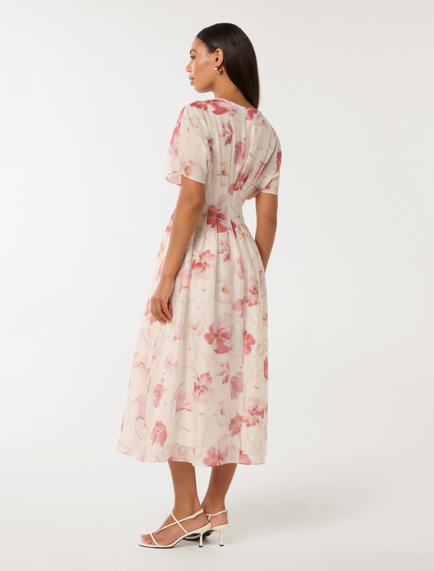 Eve Seam Detail Dress Valerie Floral