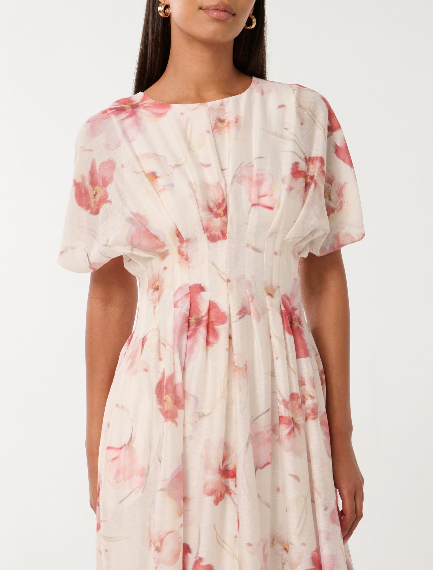 Eve Seam Detail Dress Valerie Floral