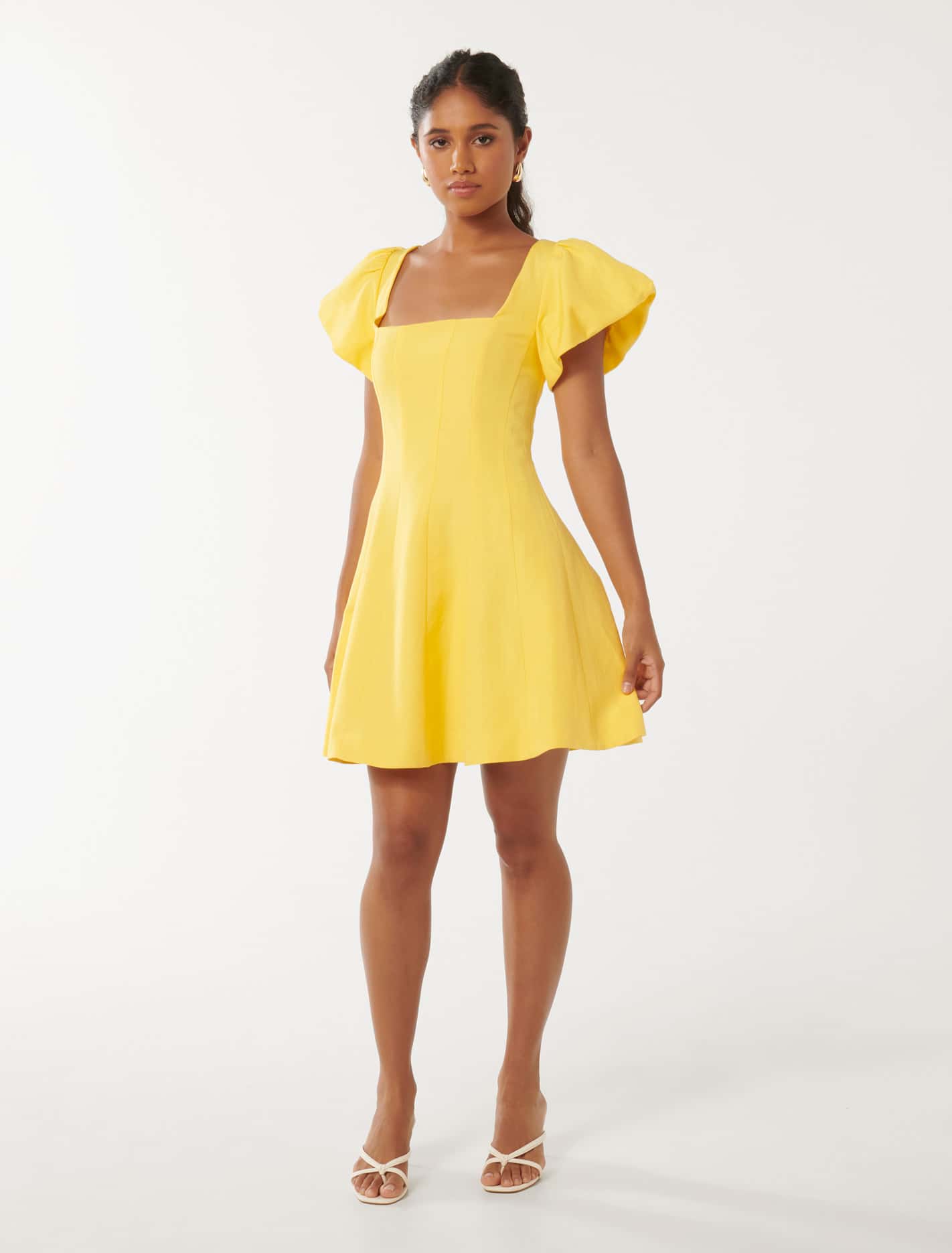Josie Petite Square Neck Mini Aspen Gold