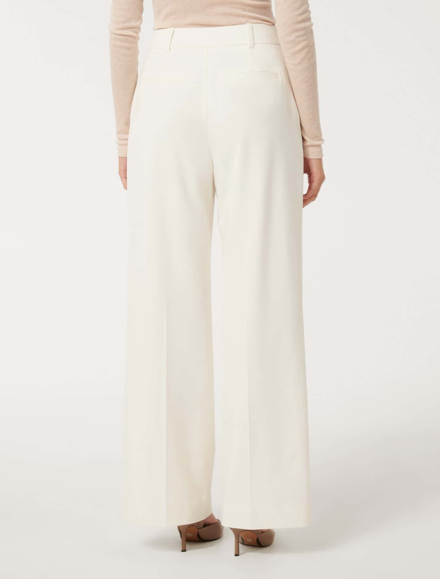 Libby Wide Leg Pant Porcelain
