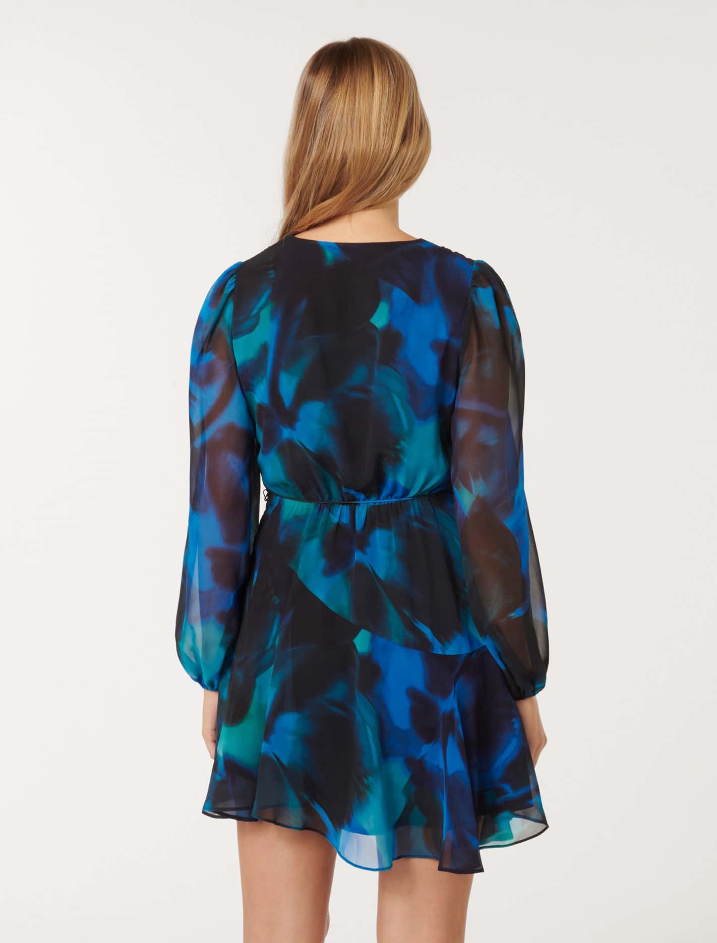 Tamara Asymm Mini Dress Rosalia Floral