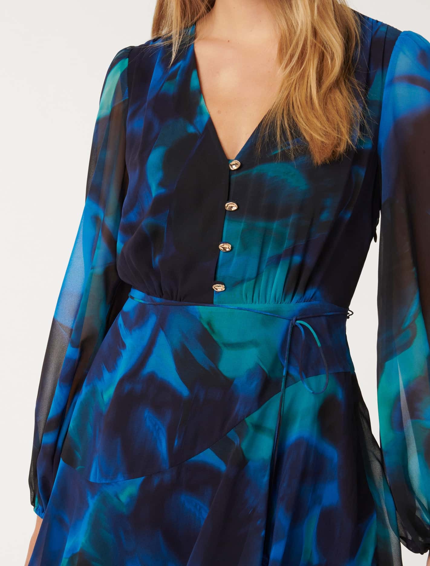 Tamara Asymm Mini Dress Rosalia Floral