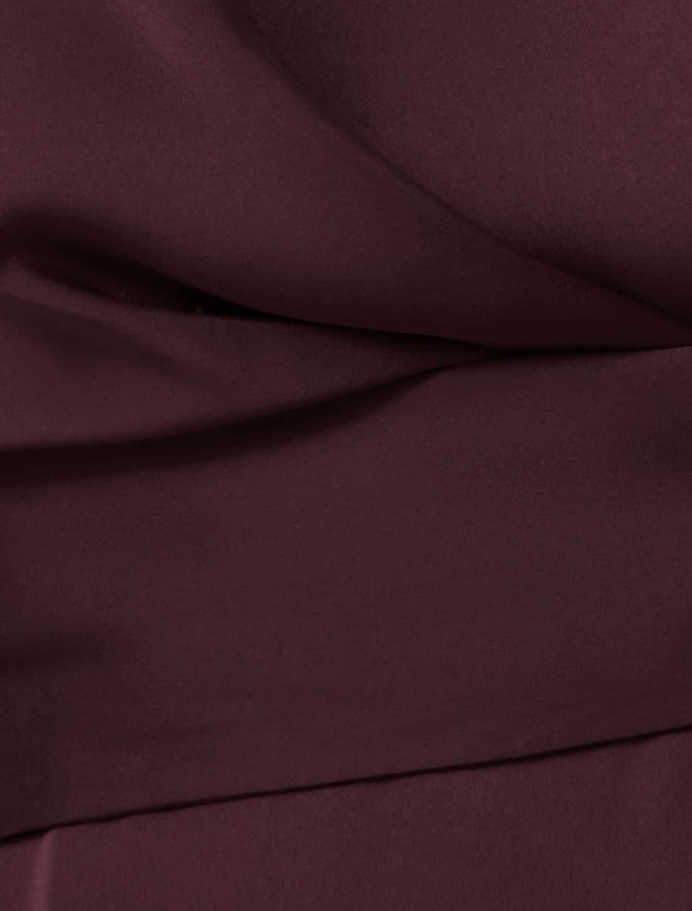 Abbie Curve Asym Wrap Midi Imperial Port