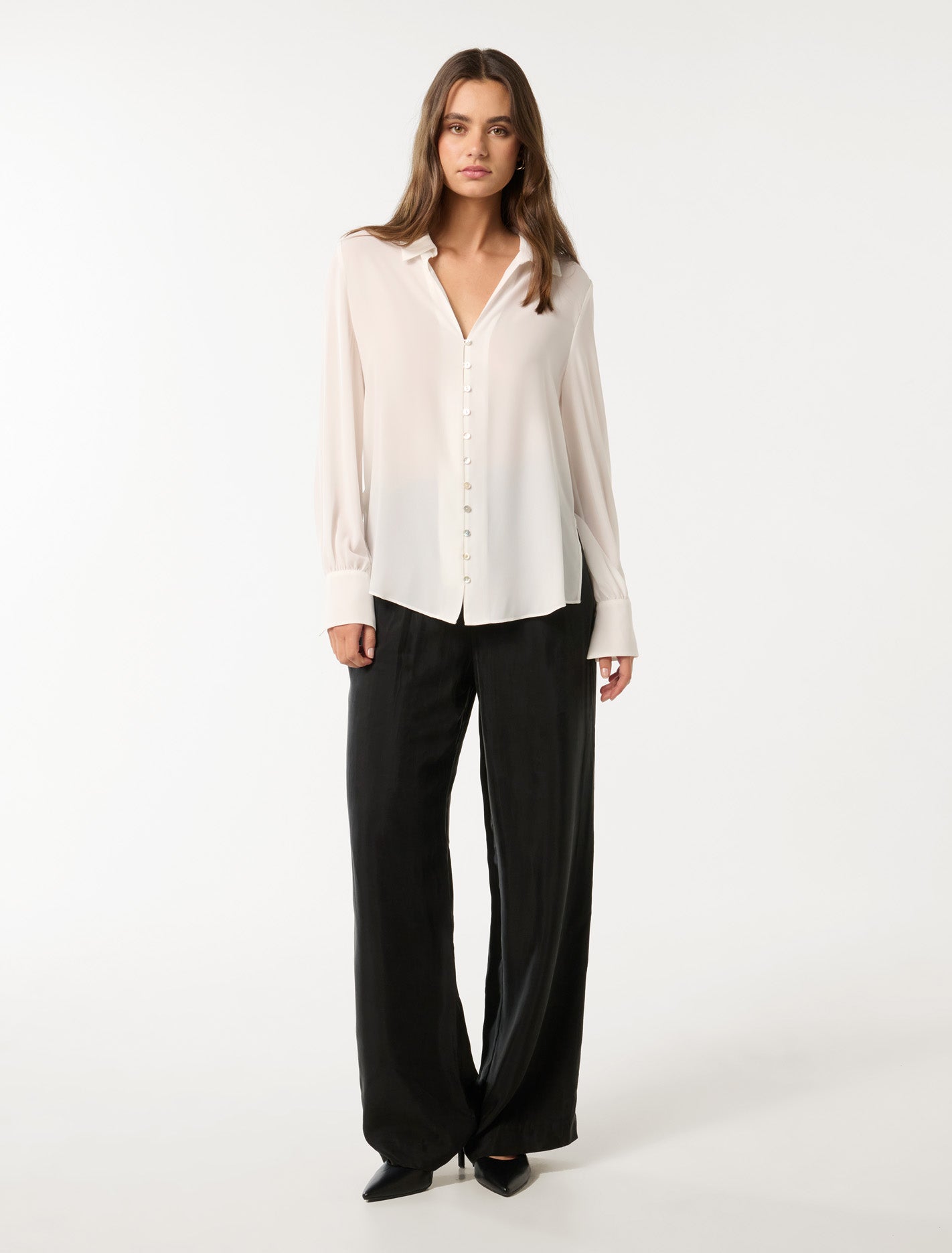 Allison Work Shirt Porcelain