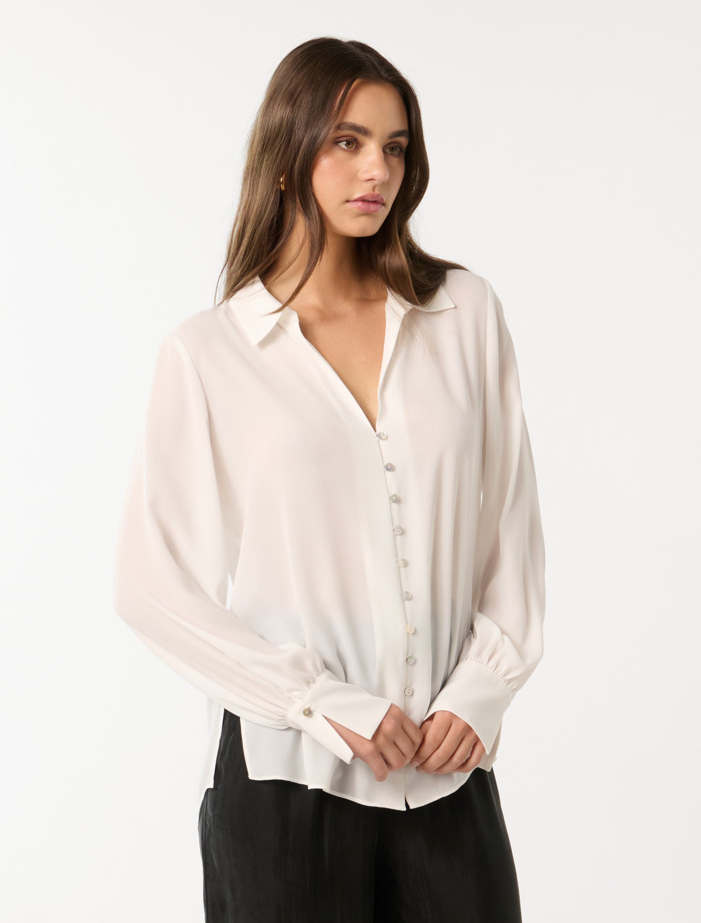 Allison Work Shirt Porcelain