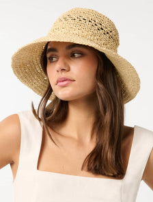Bella Bucket Hat Natural