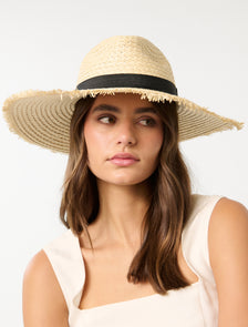 Remi Rancher Hat Natural Black