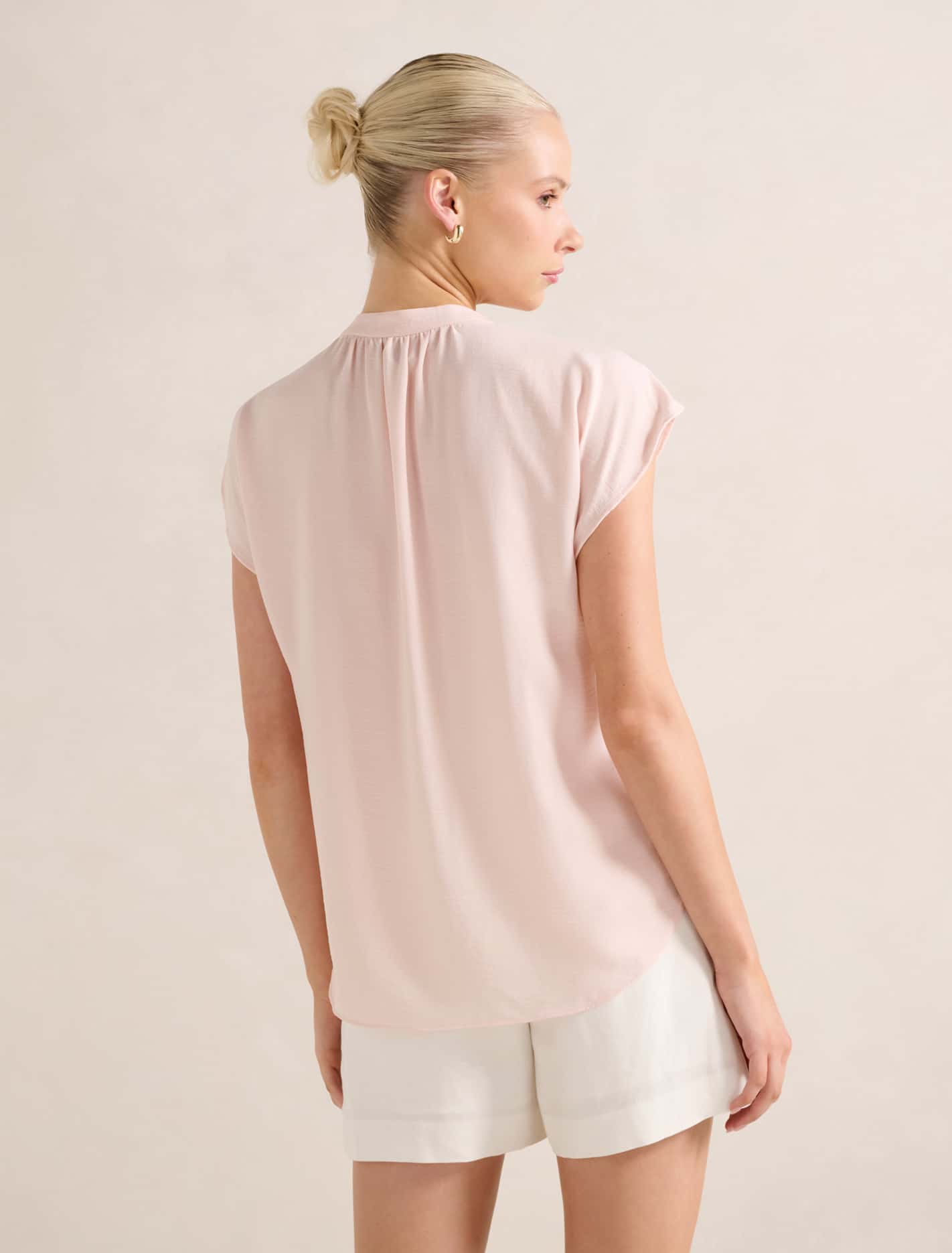Venus Extended Shoulder Blouse Cotton Breeze