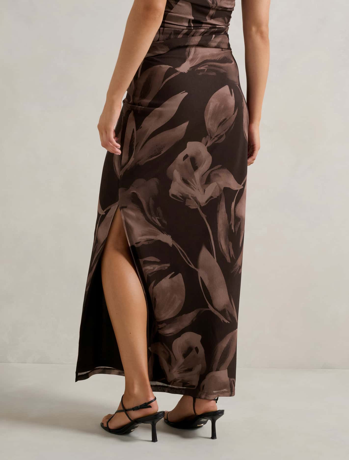 Mia Mesh Maxi Skirt Barkley Floral Co-ord