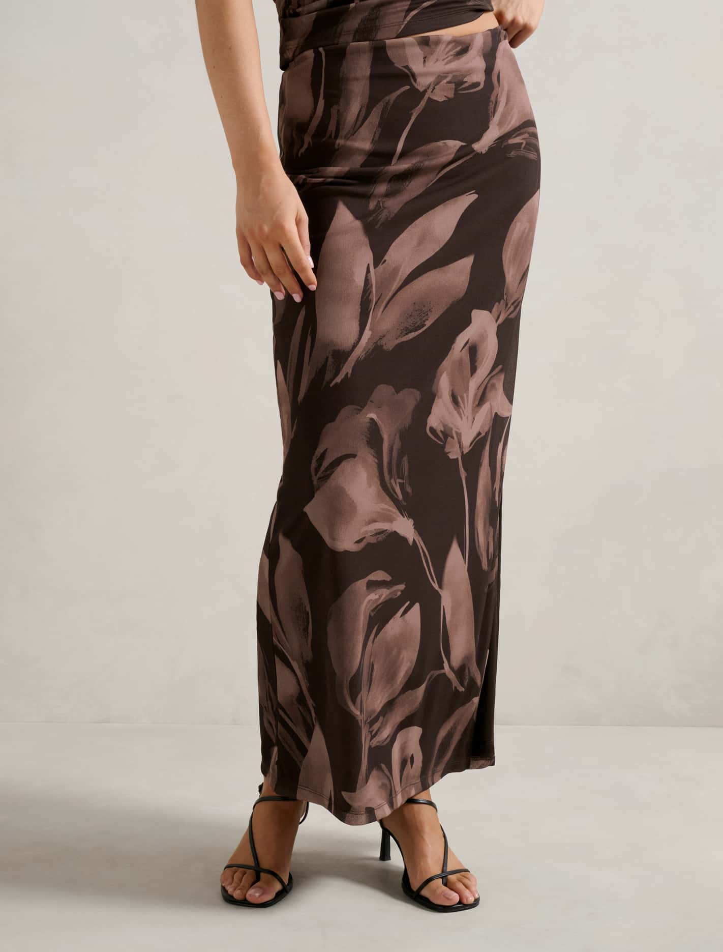 Mia Mesh Maxi Skirt Barkley Floral Co-ord